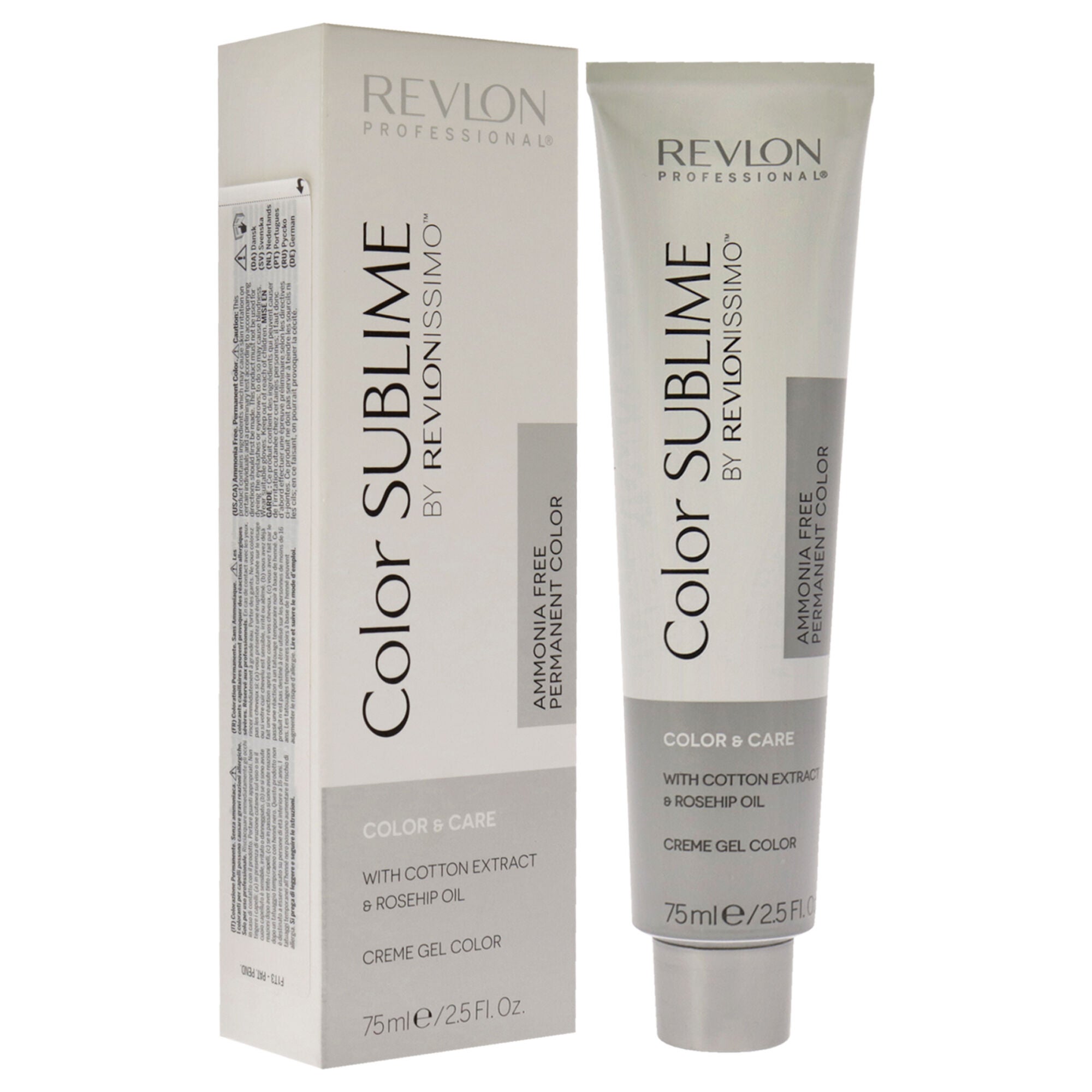 Revlonissimo Color Sublime - 10.1 Pale Ash Blonde by Revlon for Unisex - 2.5 oz Hair Color, See Description, alternate image number 1
