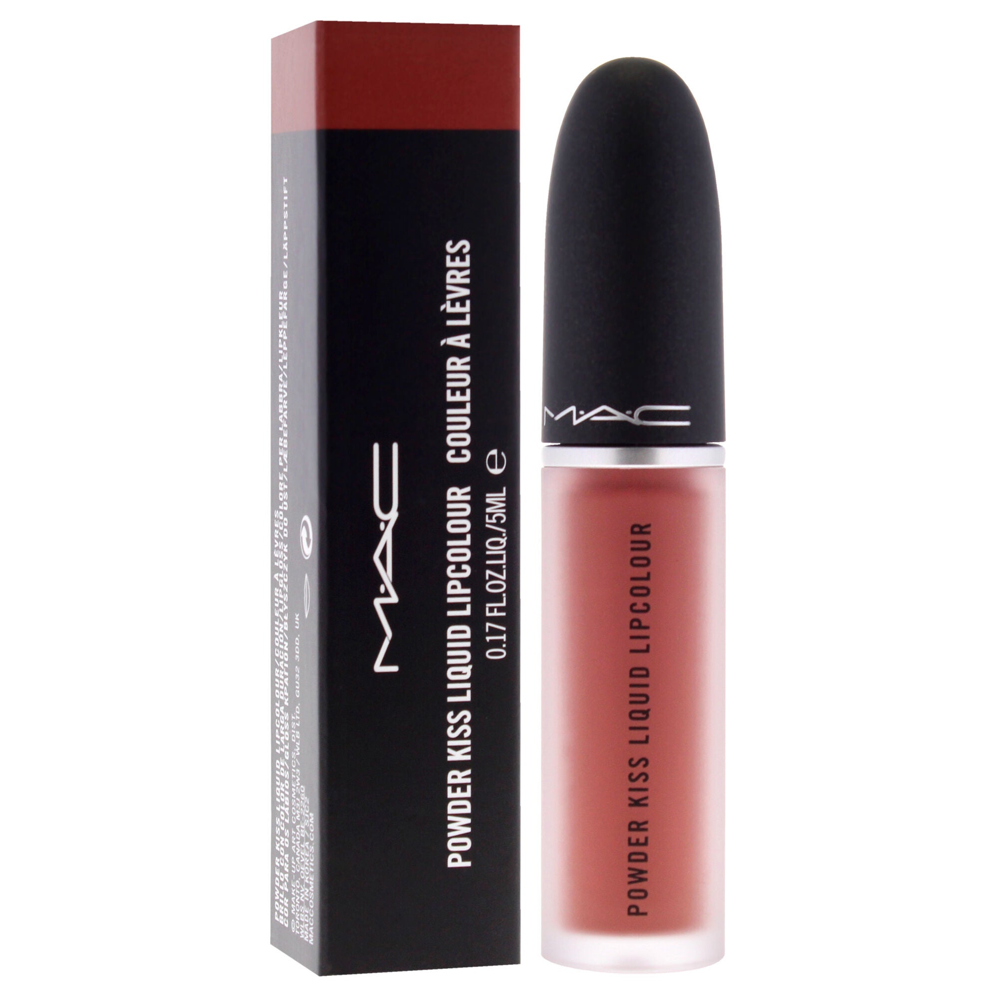 Powder Kiss Liquid Lipcolor - 989 Mull It Over by MAC for Women - 0.17 oz Lipstick, See Description, alternate image number 1