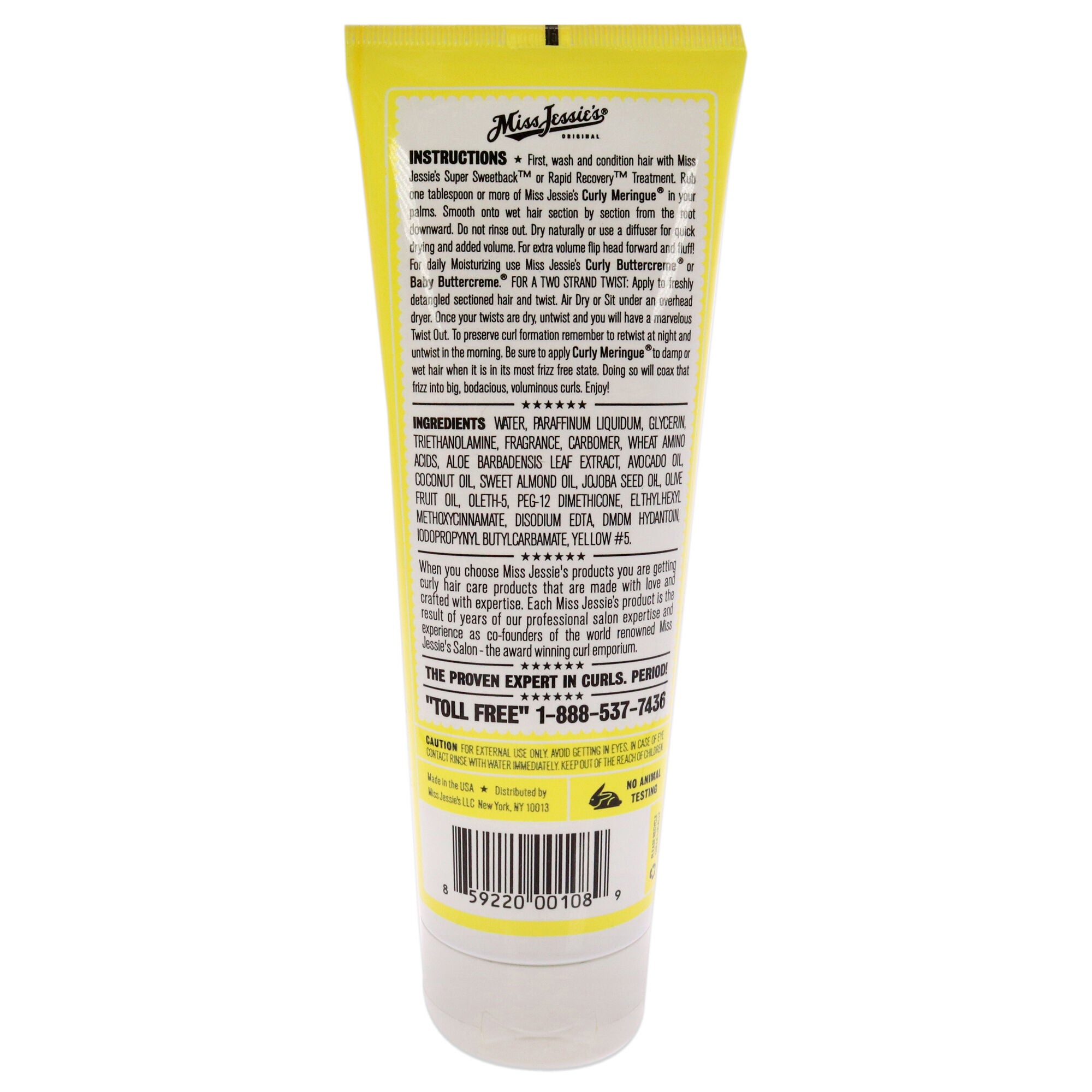 Curly Meringue by Miss Jessies for Unisex - 8.5 oz Cream, See Description, alternate image number 1