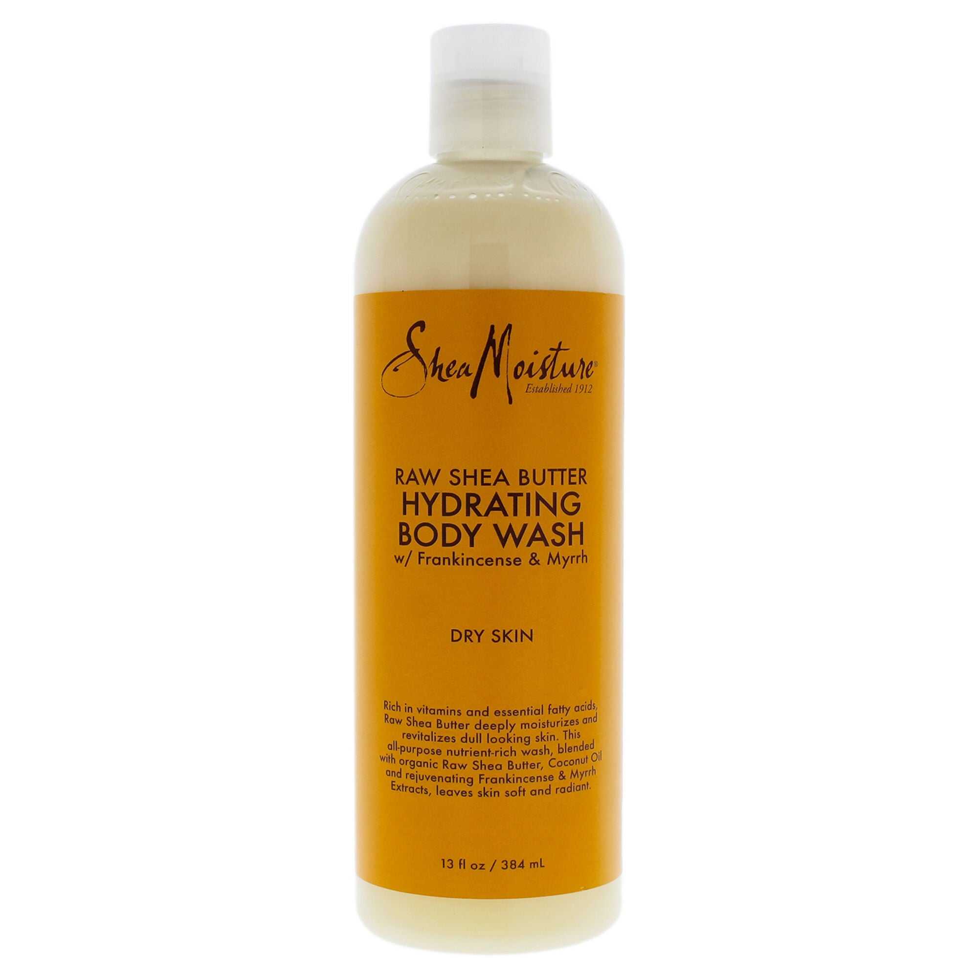 Raw Shea Butter Body Wash by Shea Moisture for Unisex - 13 oz Body Wash, See Description, alternate image number 2