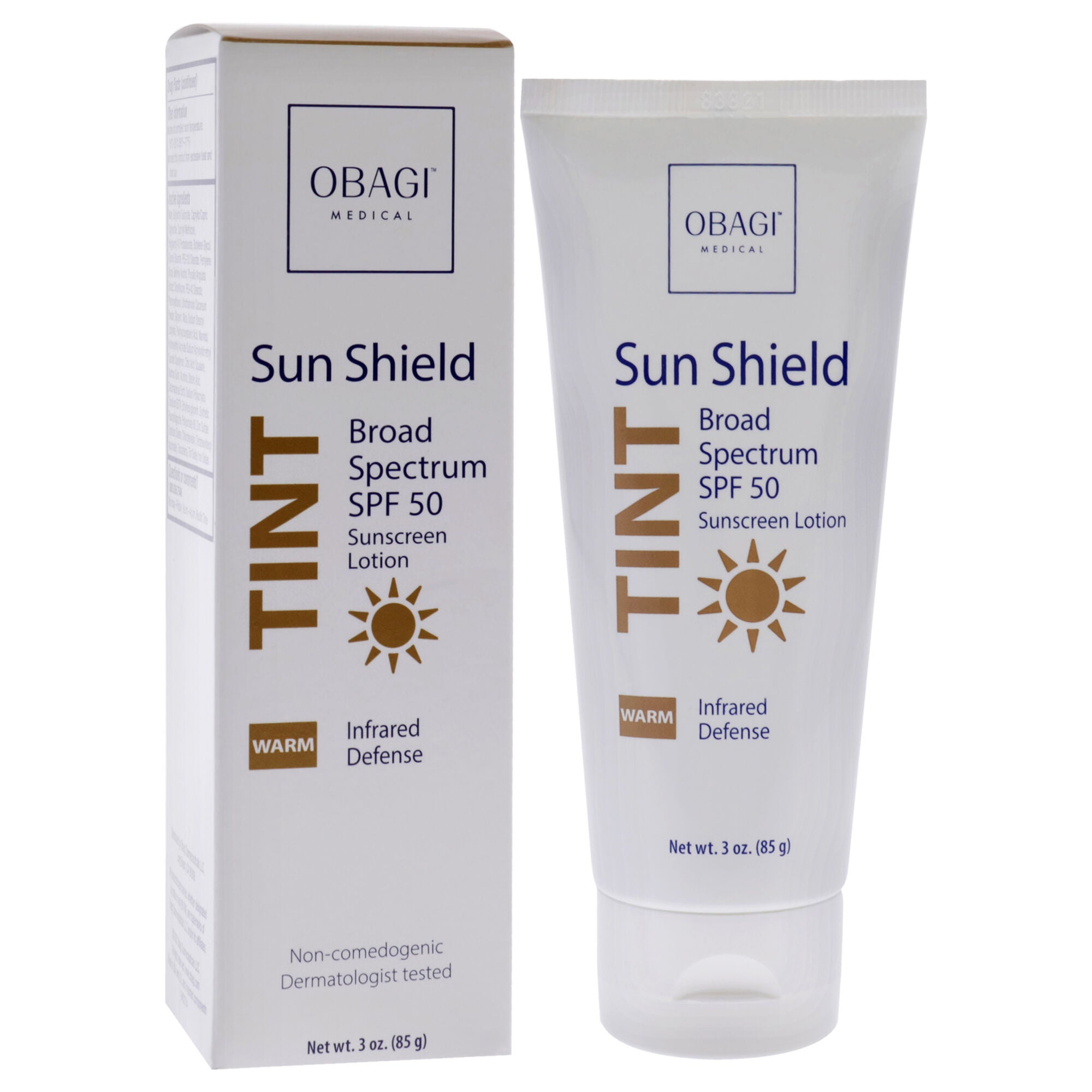 Sun Shield Tint SPF 50 - Warm by Obagi for Unisex - 3 oz Sunscreen, , alternate image number 7