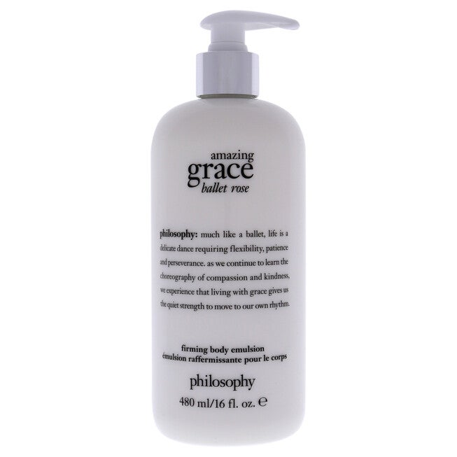 Amazing Grace Ballet Rose Firming Body Emulsion by Philosophy for Women - 16 oz Body Emulsion, NA, hi-res image number null