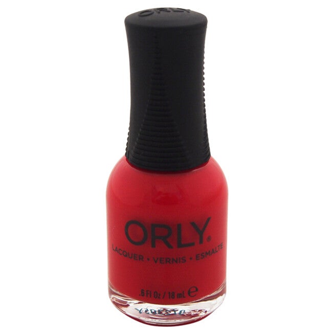 Nail Lacquer - 20001 Haute Red by Orly for Women - 0.6 oz Nail Polish, See Description, hi-res image number null