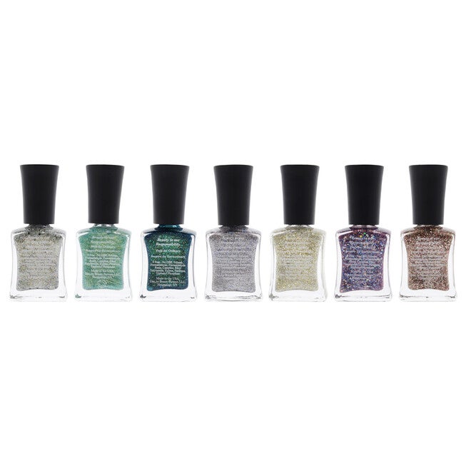 Wear Resistant Nail Lacquer Kit by Defy and Inspire for Women - 7 Pc Kit, See Description, alternate image number null