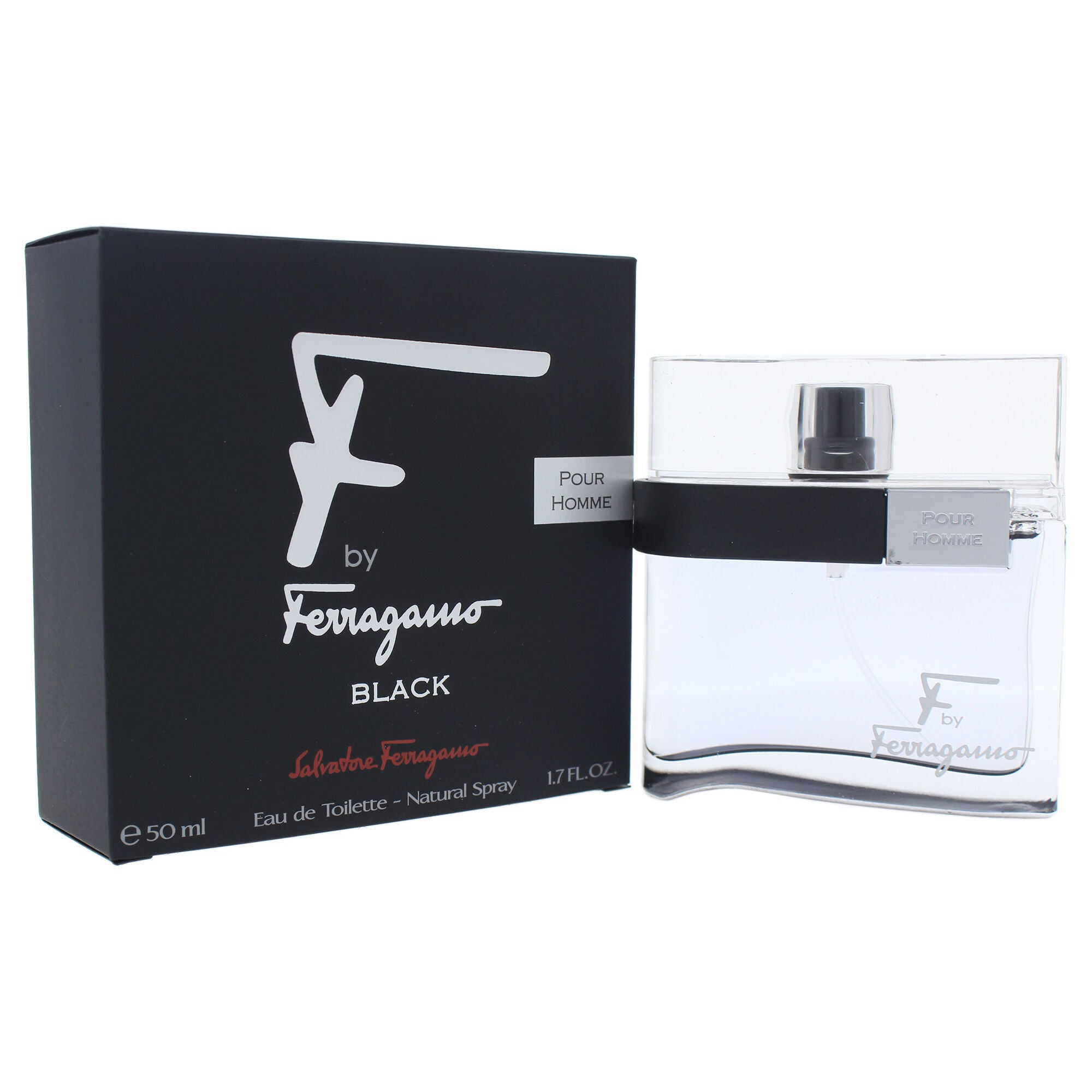 F Black by Salvatore Ferragamo for Men - 1.7 oz EDT Spray, See Description, alternate image number 2