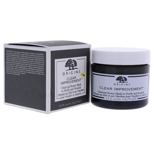 Clear Improvement Charcoal Honey Mask to Purify and Nourish by Origins for Unisex - 2.5 oz Mask, NA, alternate image number null