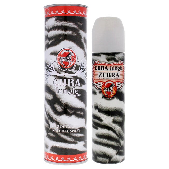 Cuba Jungle Zebra by Cuba for Women - 3.3 oz EDP Spray, NA, hi-res image number null