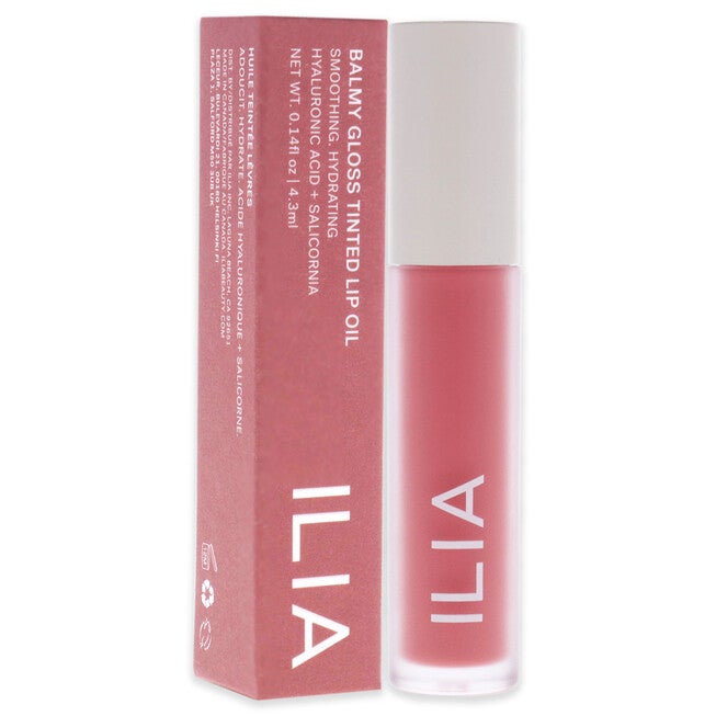 Balmy Gloss Tinted Lip Oil - Petals by ILIA Beauty for Women - 0.14 oz Lip Oil, , alternate image number null