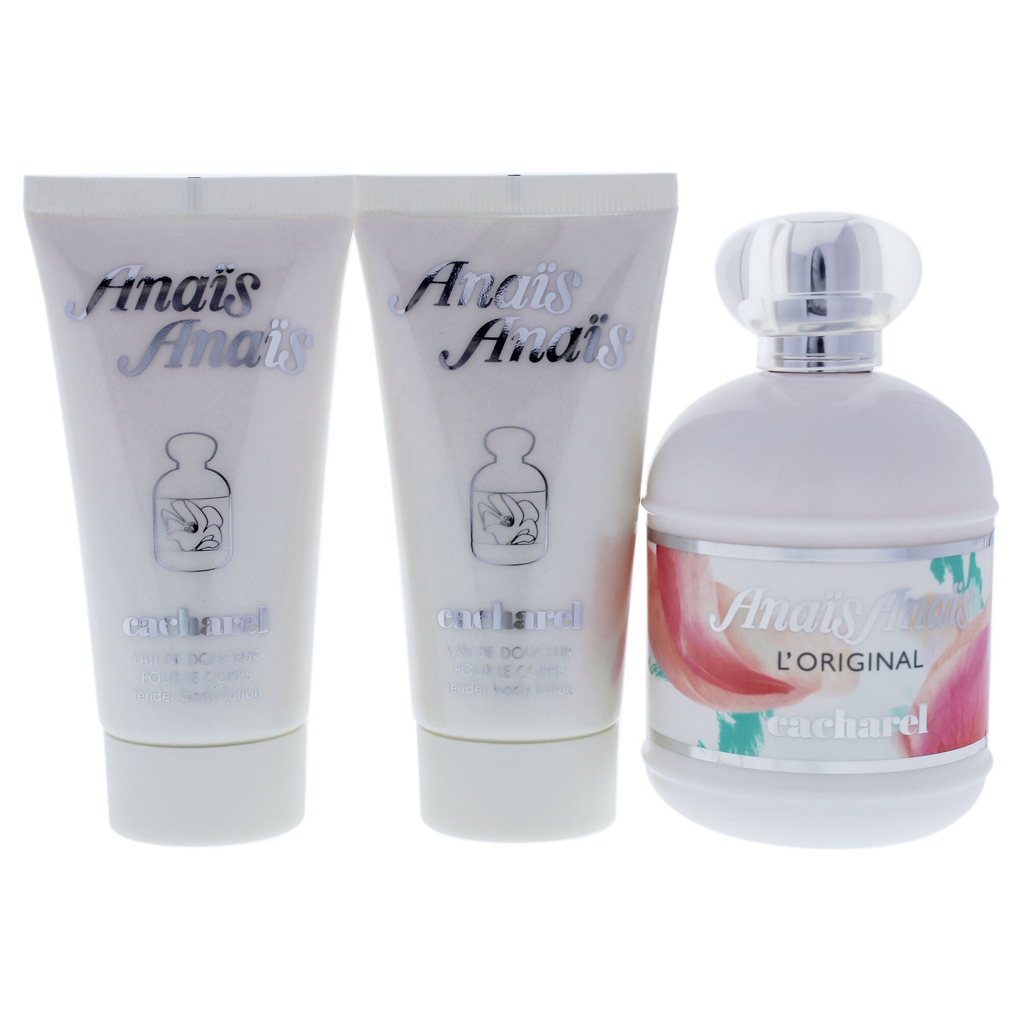 Anais Anais by Cacharel for Women - 3 Pc Gift Set 3.4oz EDT Spray, 2 x 1.7oz Perfumed Body Lotion, , alternate image number 4