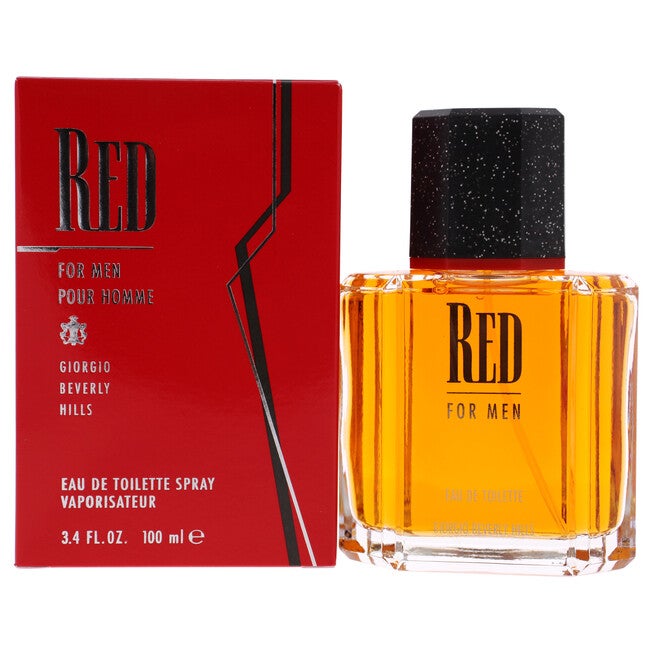 Red by Giorgio Beverly Hills for Men - 3.4 oz EDT Spray, NA, hi-res image number null