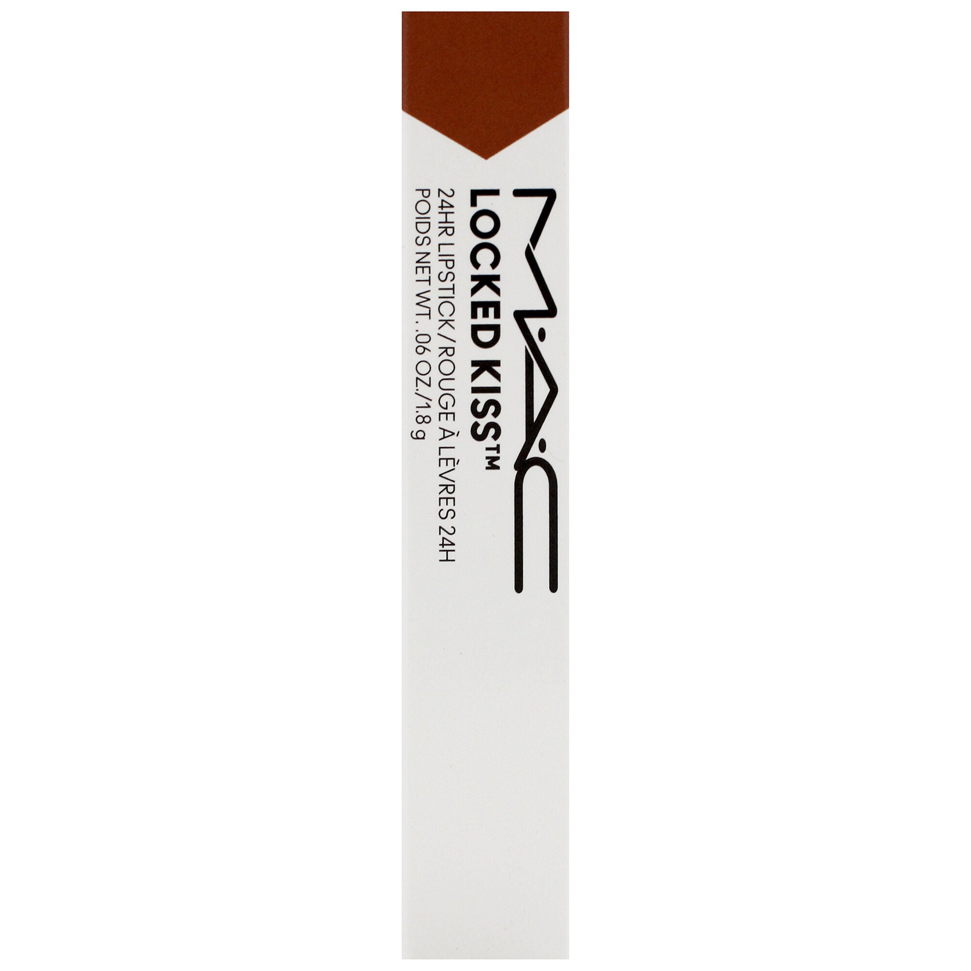 Locked Kiss 24 Hr Lipstick - 85 Poncy by MAC for Women - 0.06 oz Lipstick, Brown, alternate image number 3