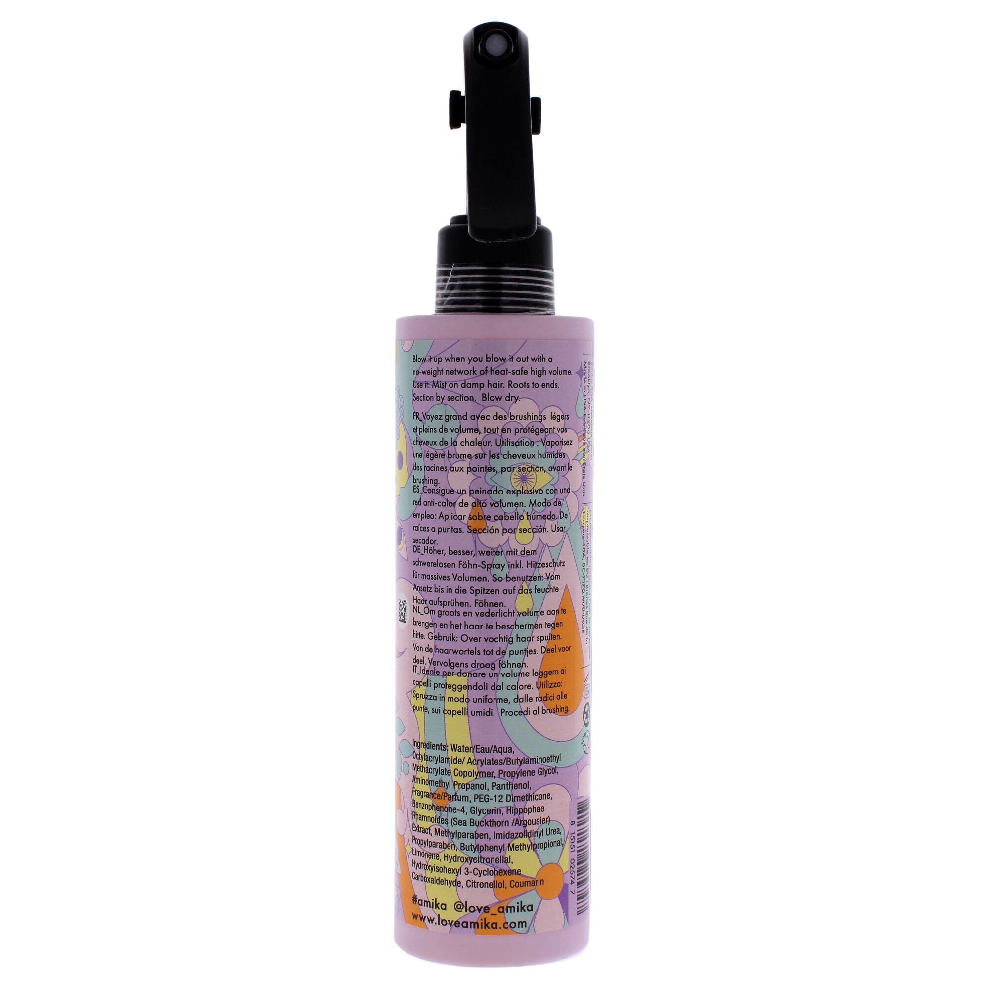 Brooklyn Bombshell Blowout Spray by Amika for Unisex - 6.7 oz Hairspray, See Description, alternate image number 2