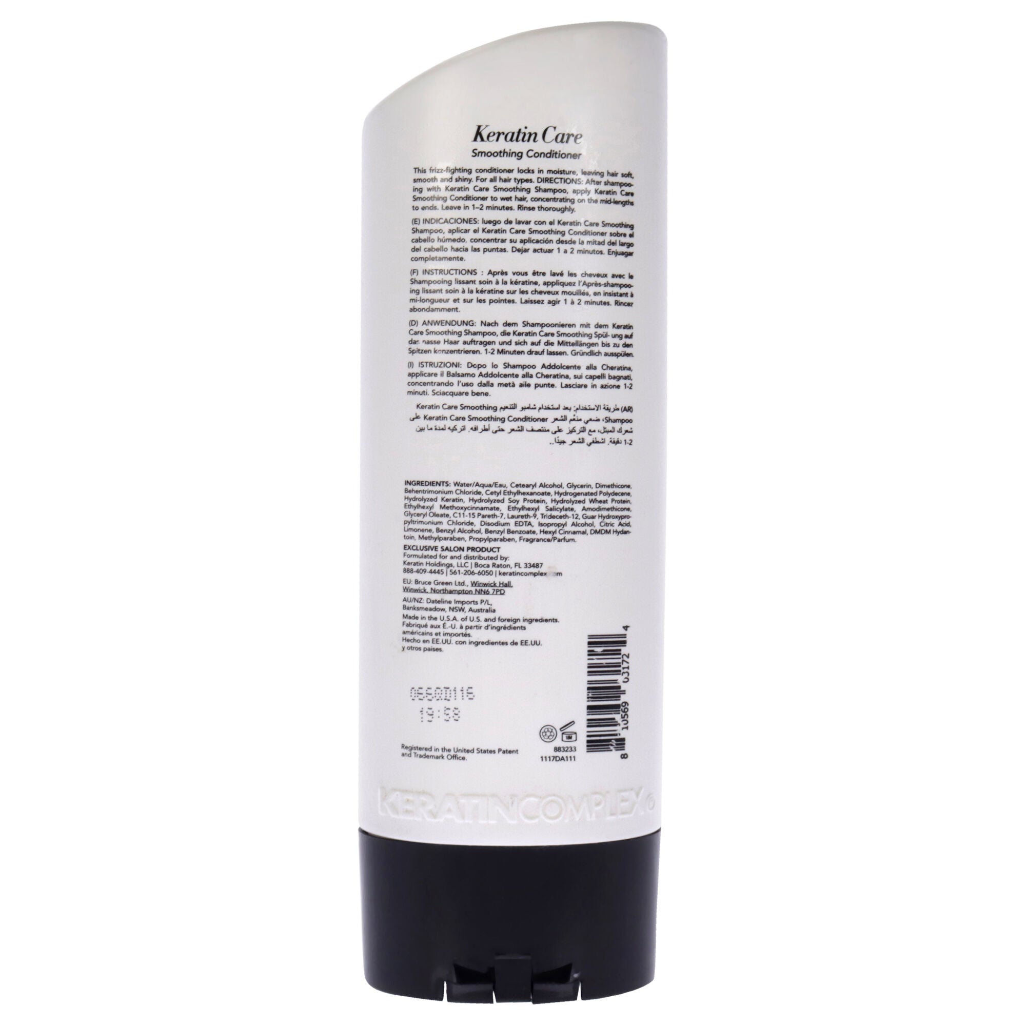 Keratin Care Smoothing Conditioner by Keratin Complex for Unisex - 13.5 oz Conditioner, , alternate image number 3