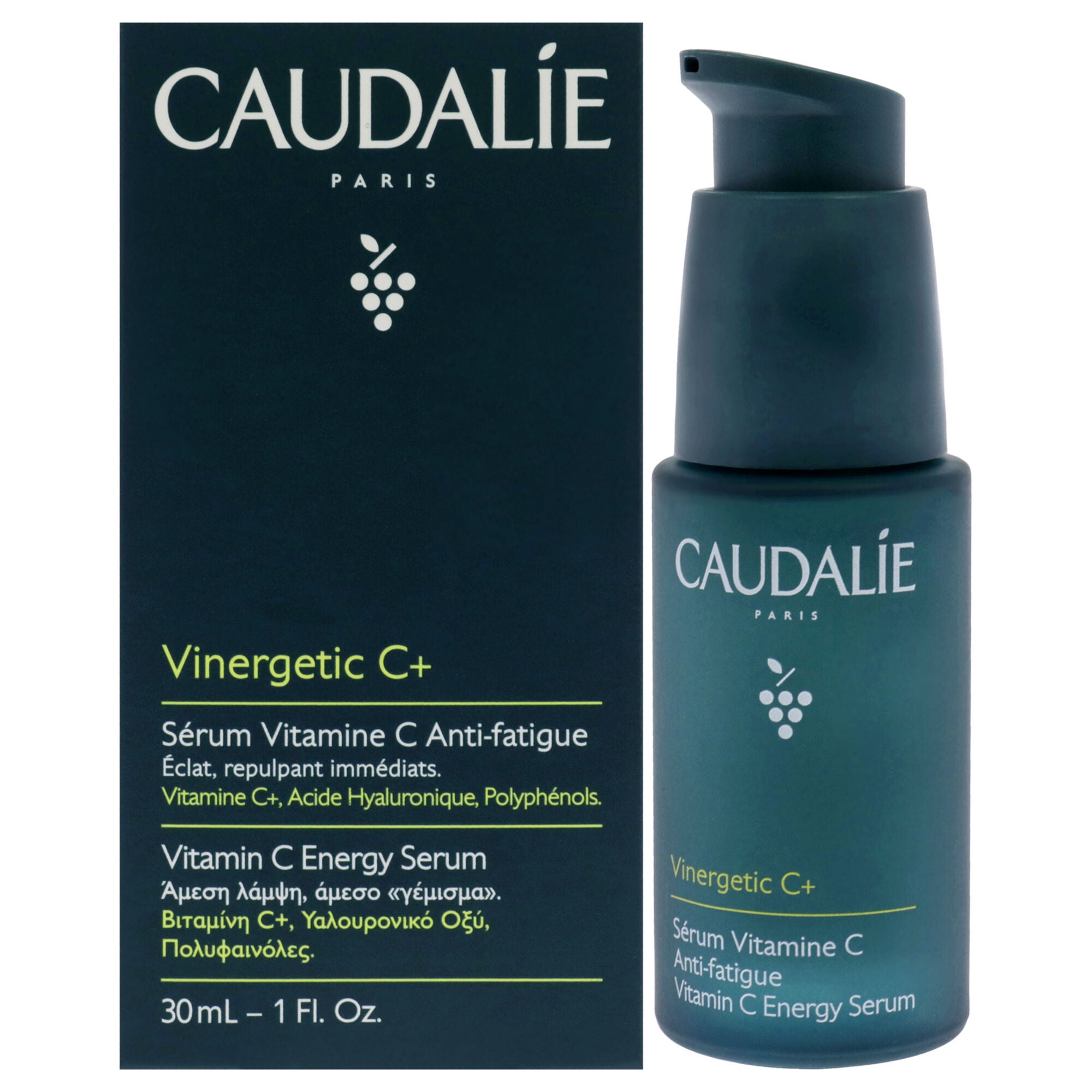 Vinergetic C Plus Anti-Fatigue Vitamin C Energy Serum by Caudalie for Women - 1 oz Serum, See Description, hi-res image number 0