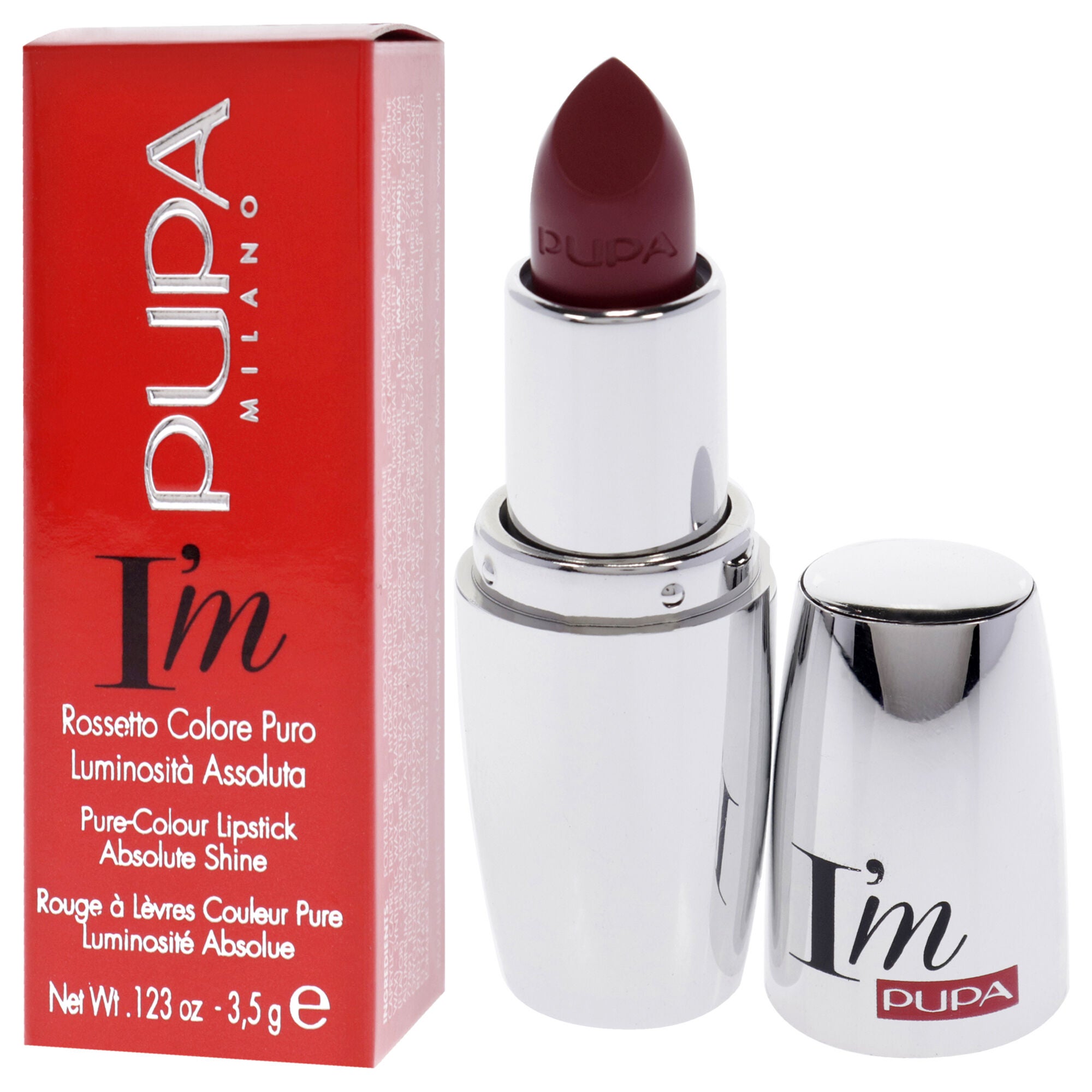 I Am Pure-Colour Lipstick - 111 Glam Rose by Pupa Milano for Women - 0.123 oz Lipstick, See Description, alternate image number 3