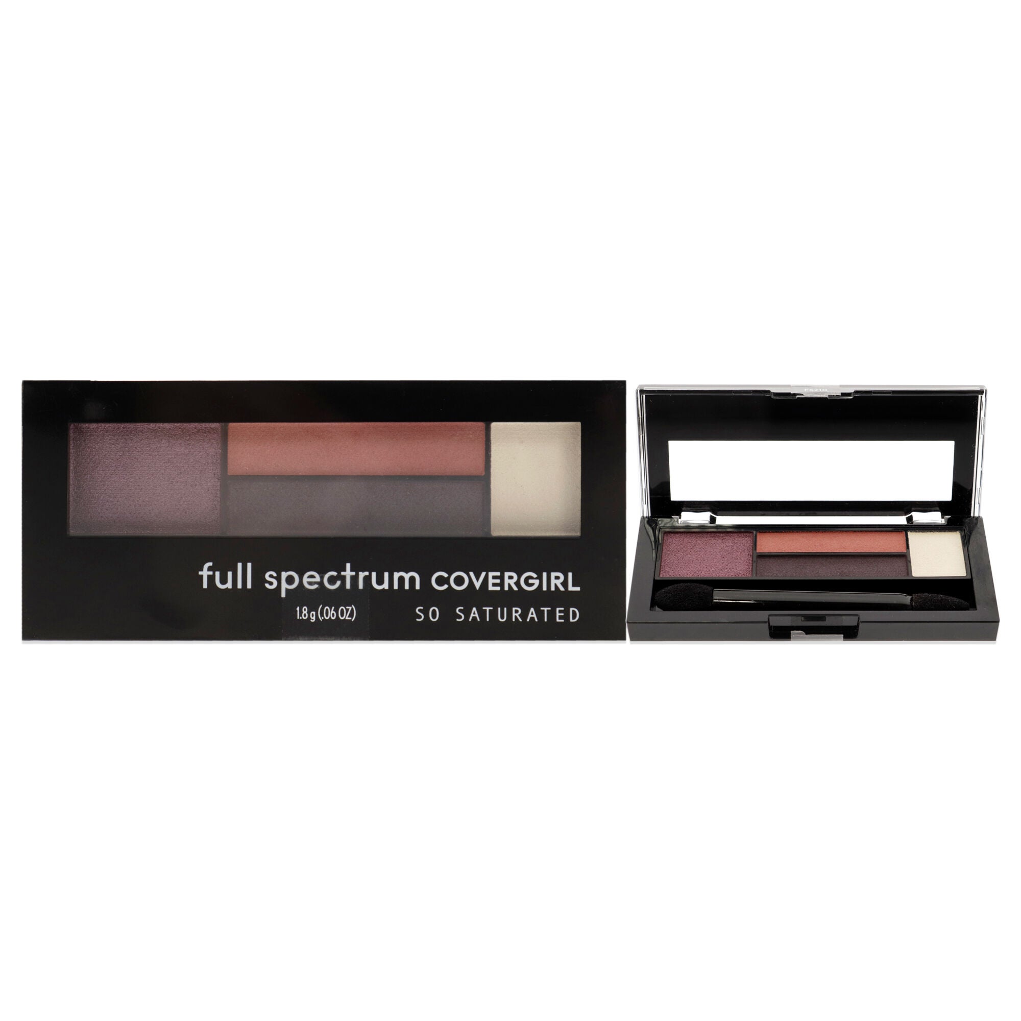 So Saturated Quad Palette - With It by CoverGirl for Women - 0.06 oz Eye Shadow, See Description, hi-res image number 0