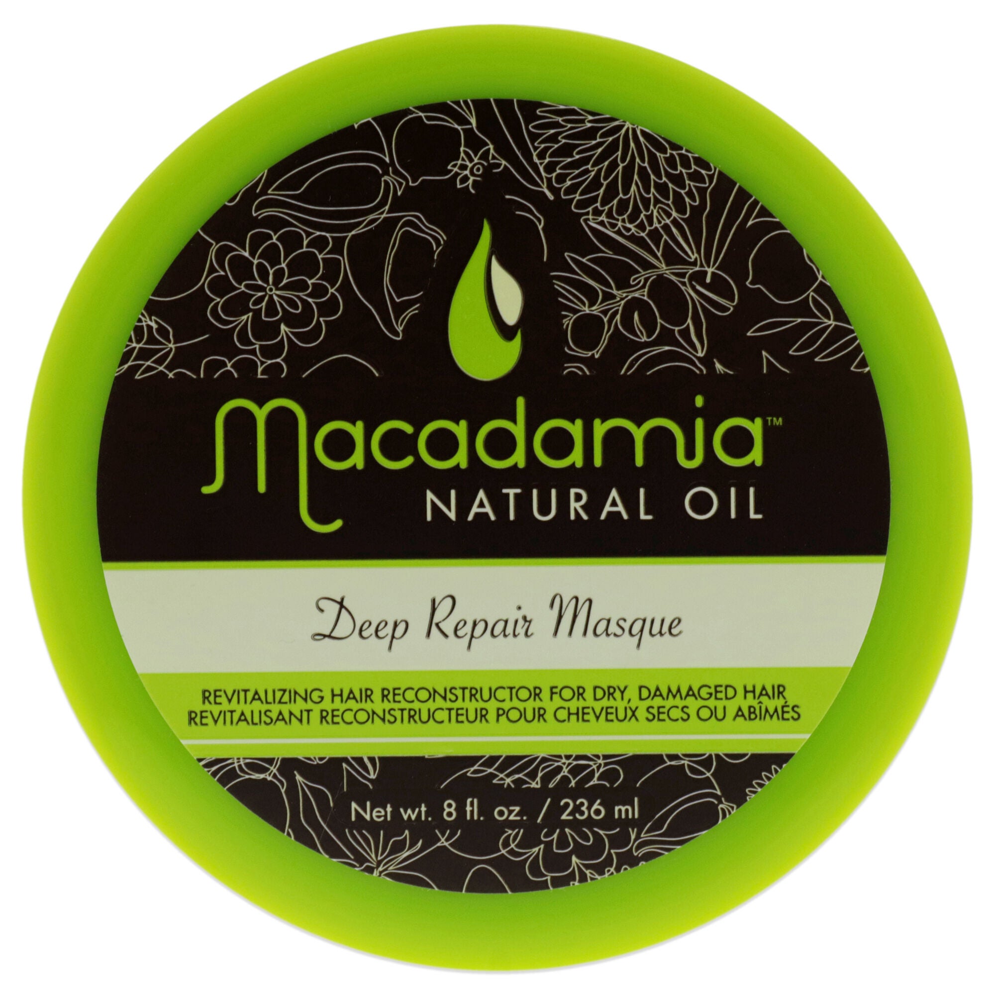 Deep Repair Masque by Macadamia Oil for Unisex - 8 oz Masque, See Description, hi-res image number 0