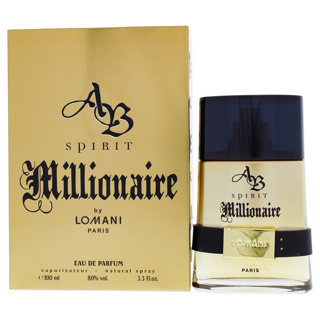 AB Spirit Millionaire by Lomani for Men - 3.3 oz EDP Spray, See Description, hi-res image number 0