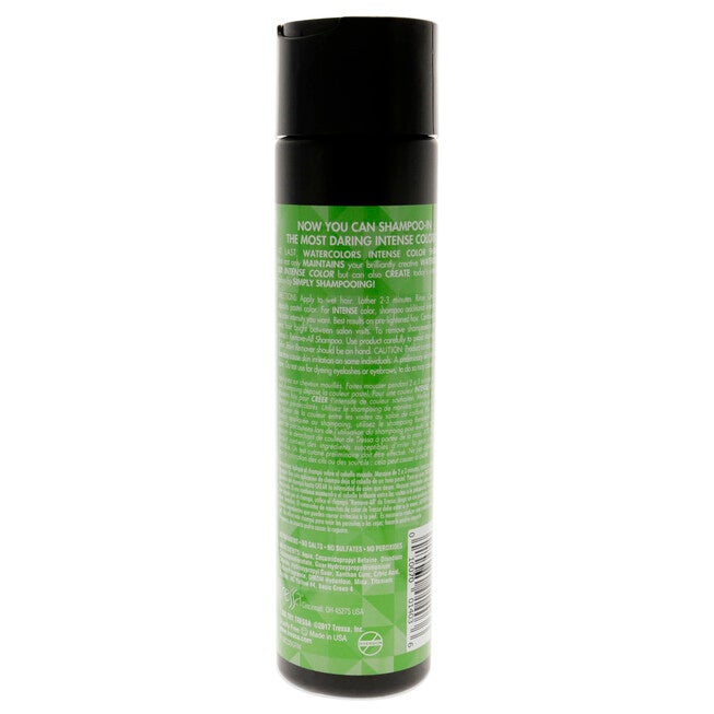 Watercolors Intense Shampoo - Green by Tressa for Unisex - 8.5 oz Shampoo, , alternate image number null