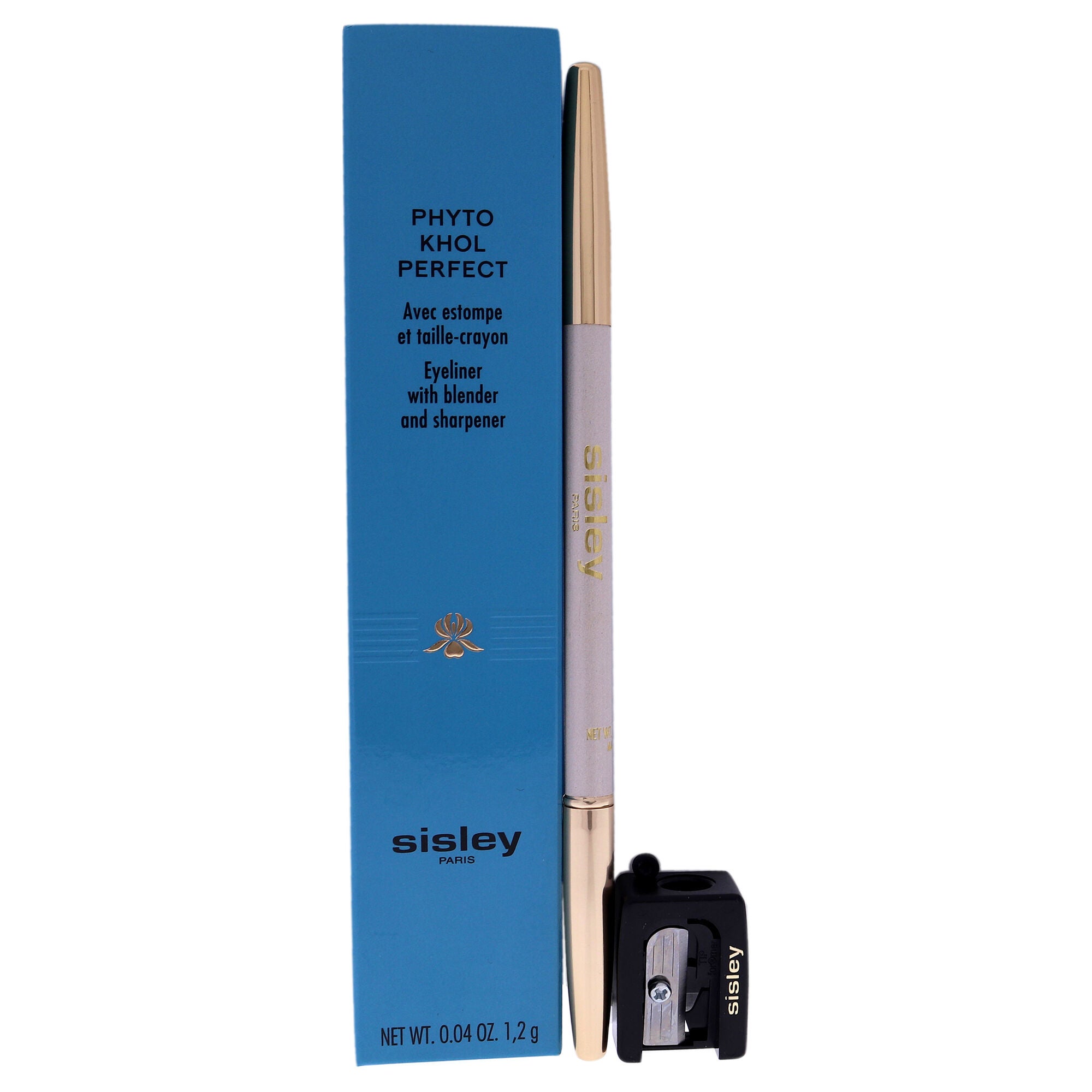 Phyto Khol Perfect Eyeliner With Blender and Sharpener - 7 Snow by Sisley for Women - 0.04 oz Eyeliner, See Description, hi-res image number 0