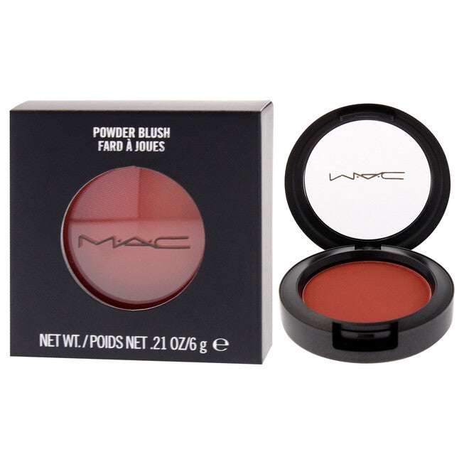 Powder Blush - Burnt Pepper by MAC for Women - 0.21 oz Blush, NA, alternate image number null