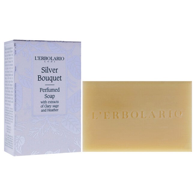 Perfumed Soap - Silver Bouquet by LErbolario for Unisex - 3.5 oz Soap, NA, alternate image number null