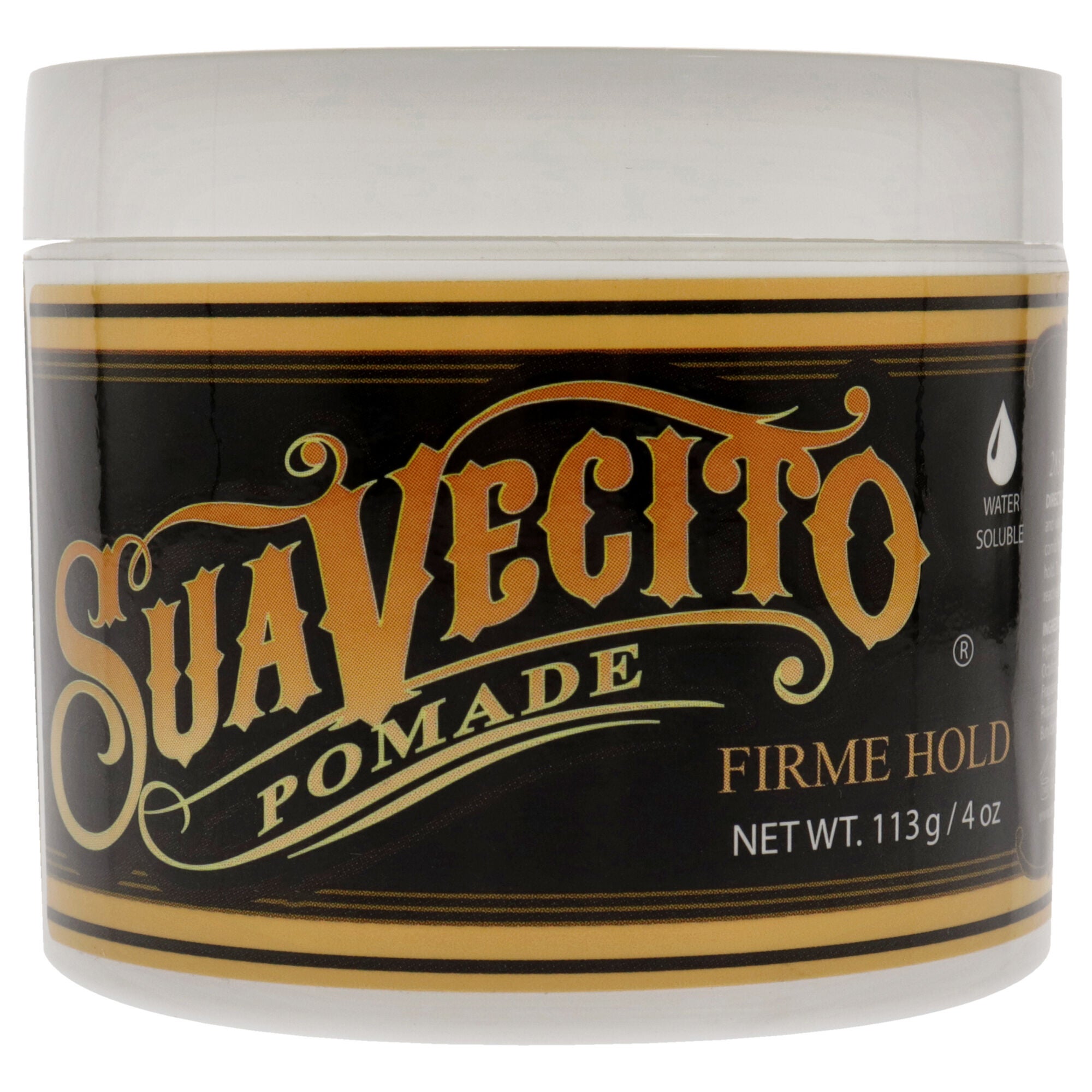 Strong Hold Pomade by Suavecito for Men - 4 oz Pomade, See Description, hi-res image number 0