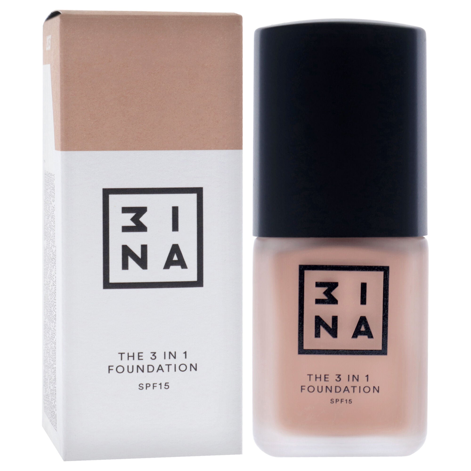 The 3-In-1 Foundation SPF 15 - 203 by 3INA for Women - 1.01 oz Foundation, See Description, alternate image number 1