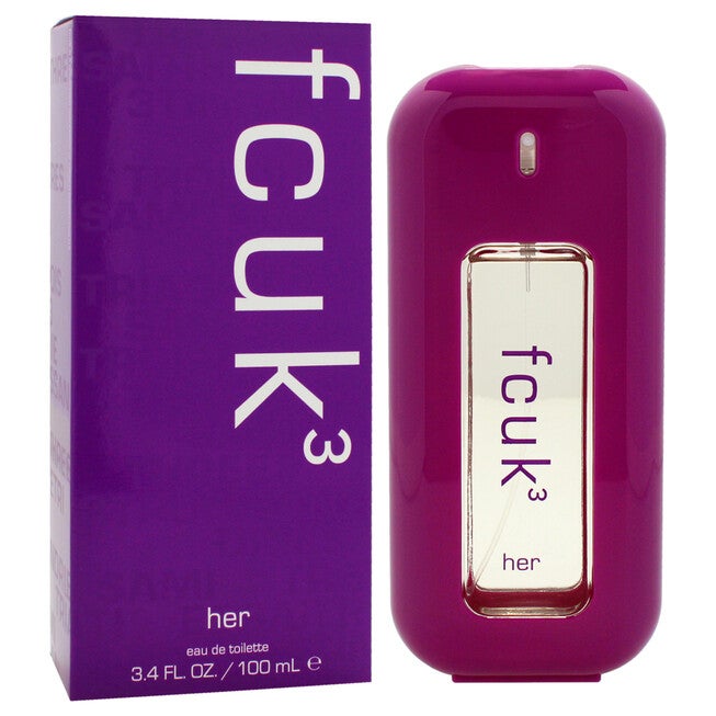 fcuk 3 by French Connection UK for Women - 3.4 oz EDT Spray, NA, alternate image number null