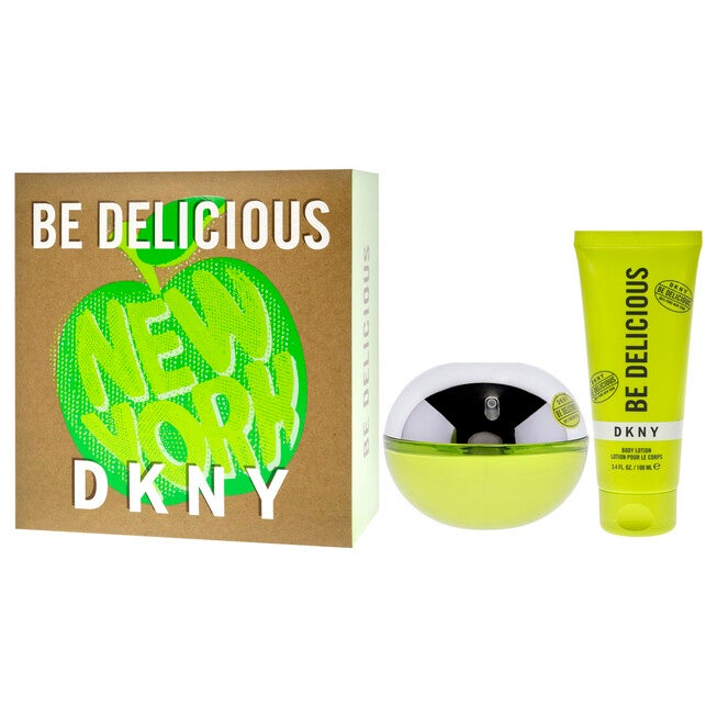 DKNY Be Delicious by Donna Karan for Women - 2 Pc Gift Set 3.4oz EDP Spray, 3.4oz Body Lotion, See Description, alternate image number 3