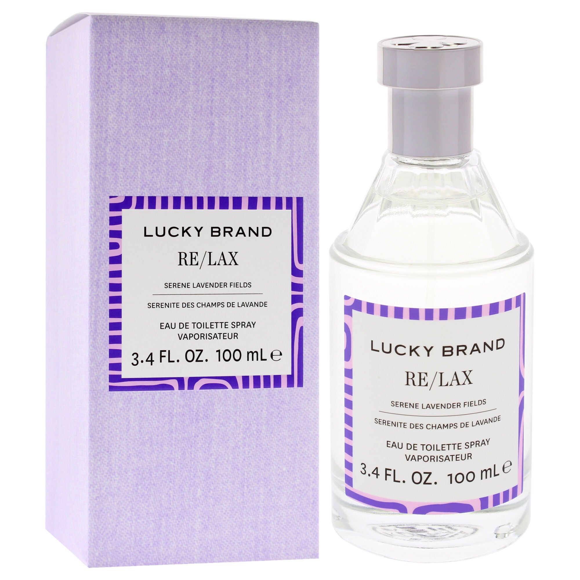 Re-Lax by Lucky Brand for Unisex - 3.4 oz EDT Spray, Clear, alternate image number 2