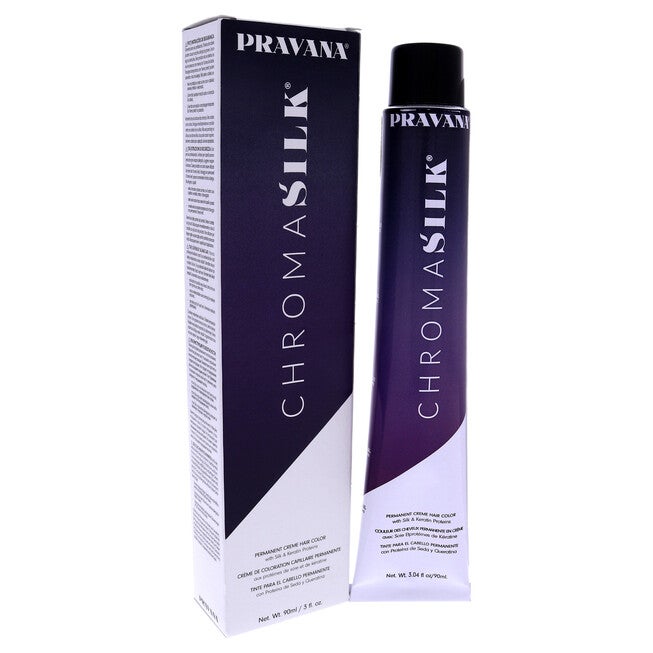 ChromaSilk Creme Hair Color - 4.20 Bright Beige Brown by Pravana for Unisex - 3 oz Hair Color, , alternate image number null