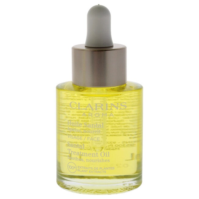 Santal Face Treatment Oil - Dry Skin by Clarins for Unisex - 1 oz Treatment, NA, alternate image number null