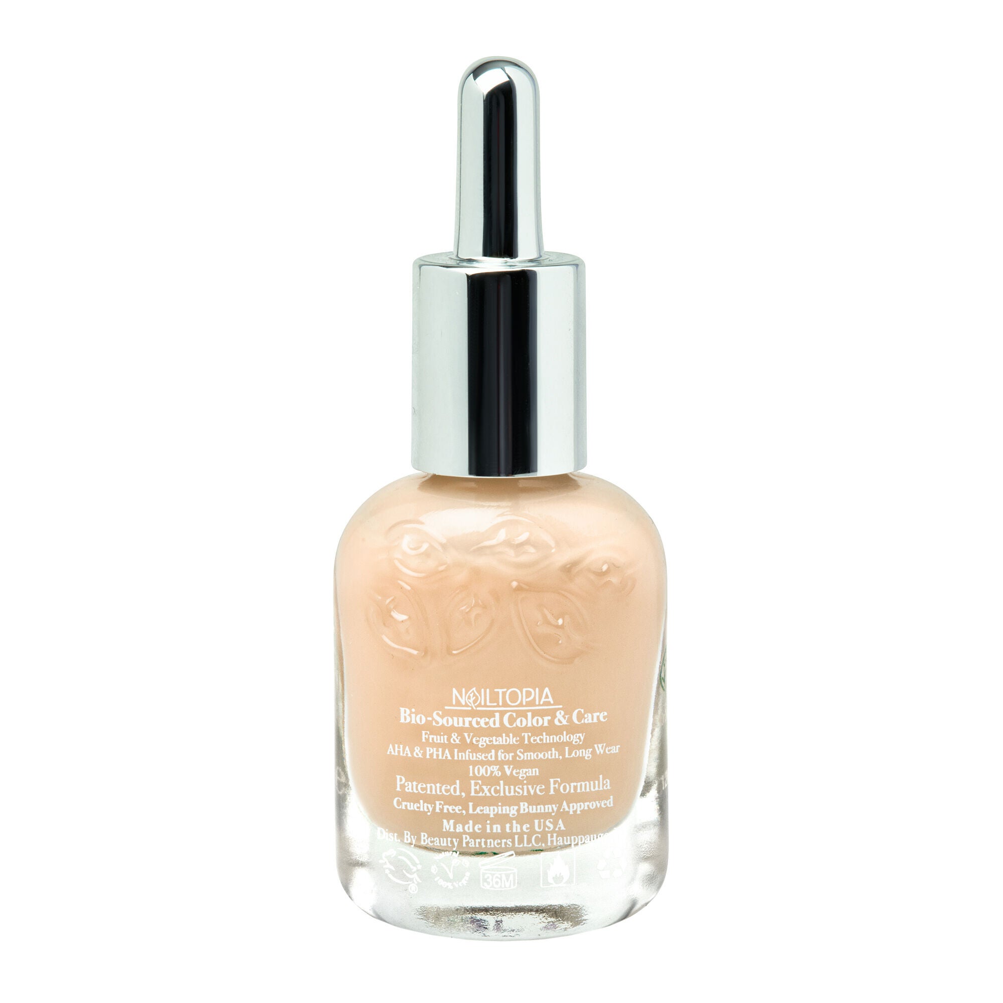 Bio-Sourced Chip Free Nail Lacquer - Champagne Dreams by Nailtopia for Women - 0.41 oz Nail Polish, See Description, alternate image number 1