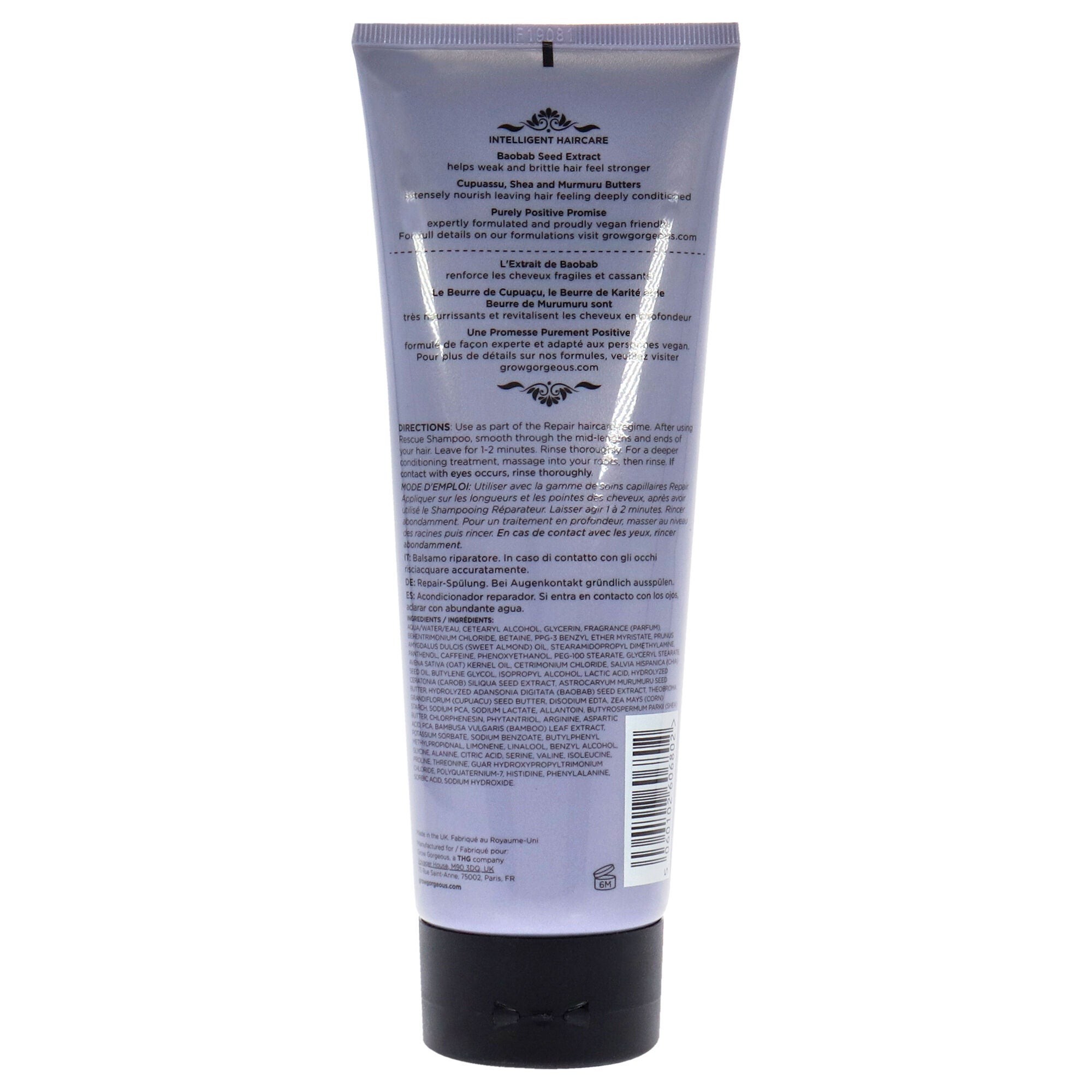 Repair Rescue Conditioner by Grow Gorgeous for Unisex - 8.4 oz Conditioner, See Description, alternate image number 1