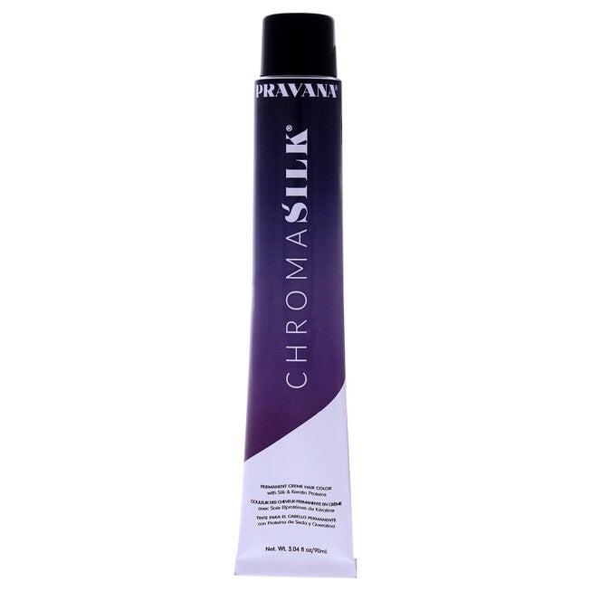 ChromaSilk Creme Hair Color - 6.45 Dark Copper Mahogany Blonde by Pravana for Unisex - 3 oz Hair Color, NA, alternate image number null