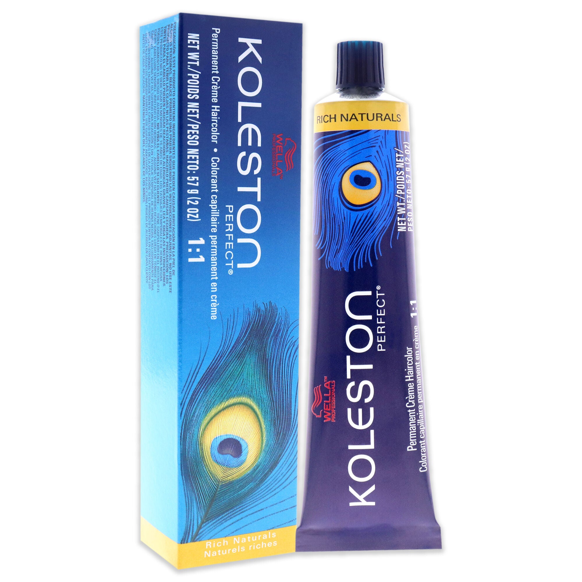 Koleston Perfect Permanent Creme Hair Color - 10 97 Lightest Blonde-Cendre Brown by Wella for Unisex - 2 oz Hair Color, See Description, alternate image number 1