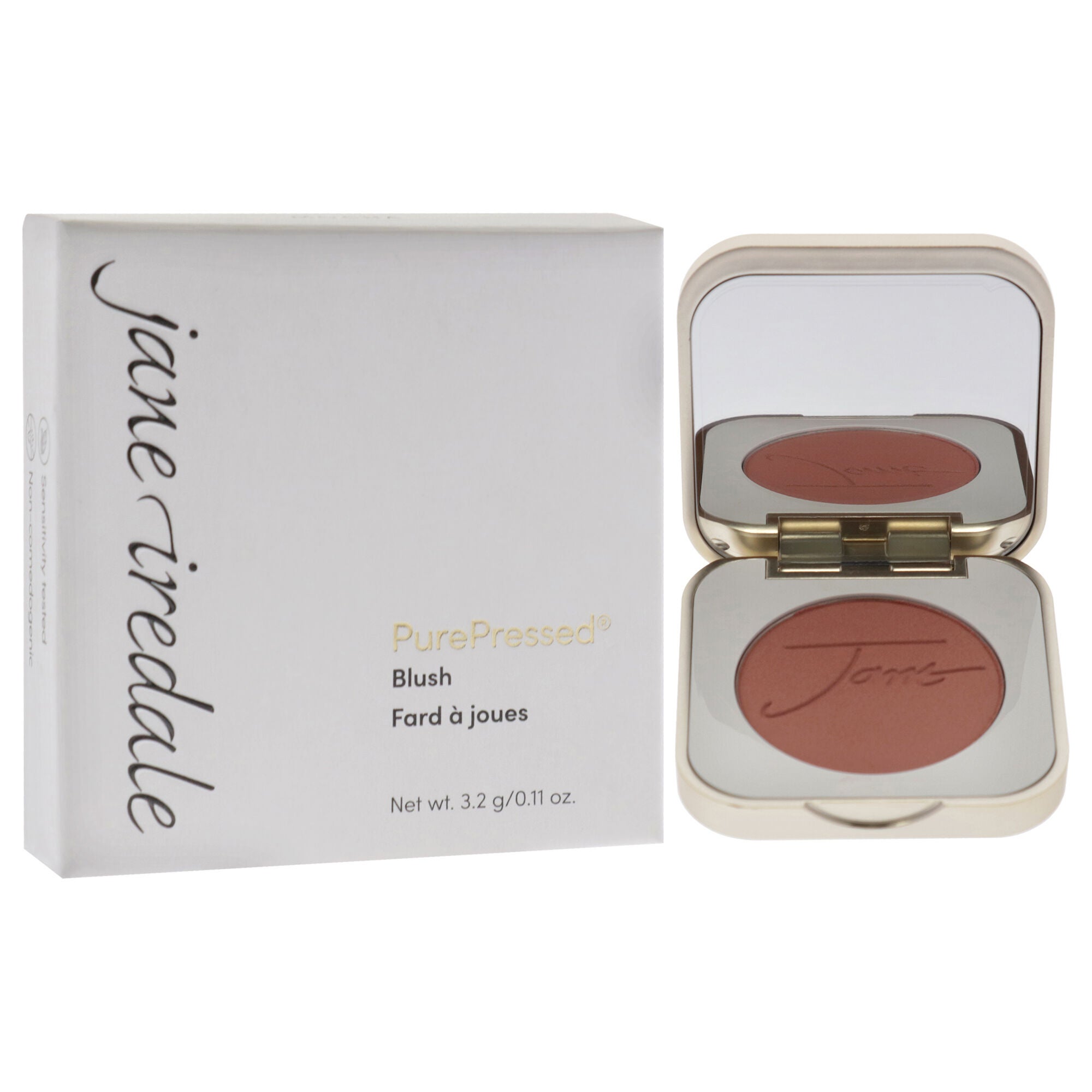PurePressed Blush - Mocha by Jane Iredale for Women - 0.11 oz Blush, See Description, alternate image number 2