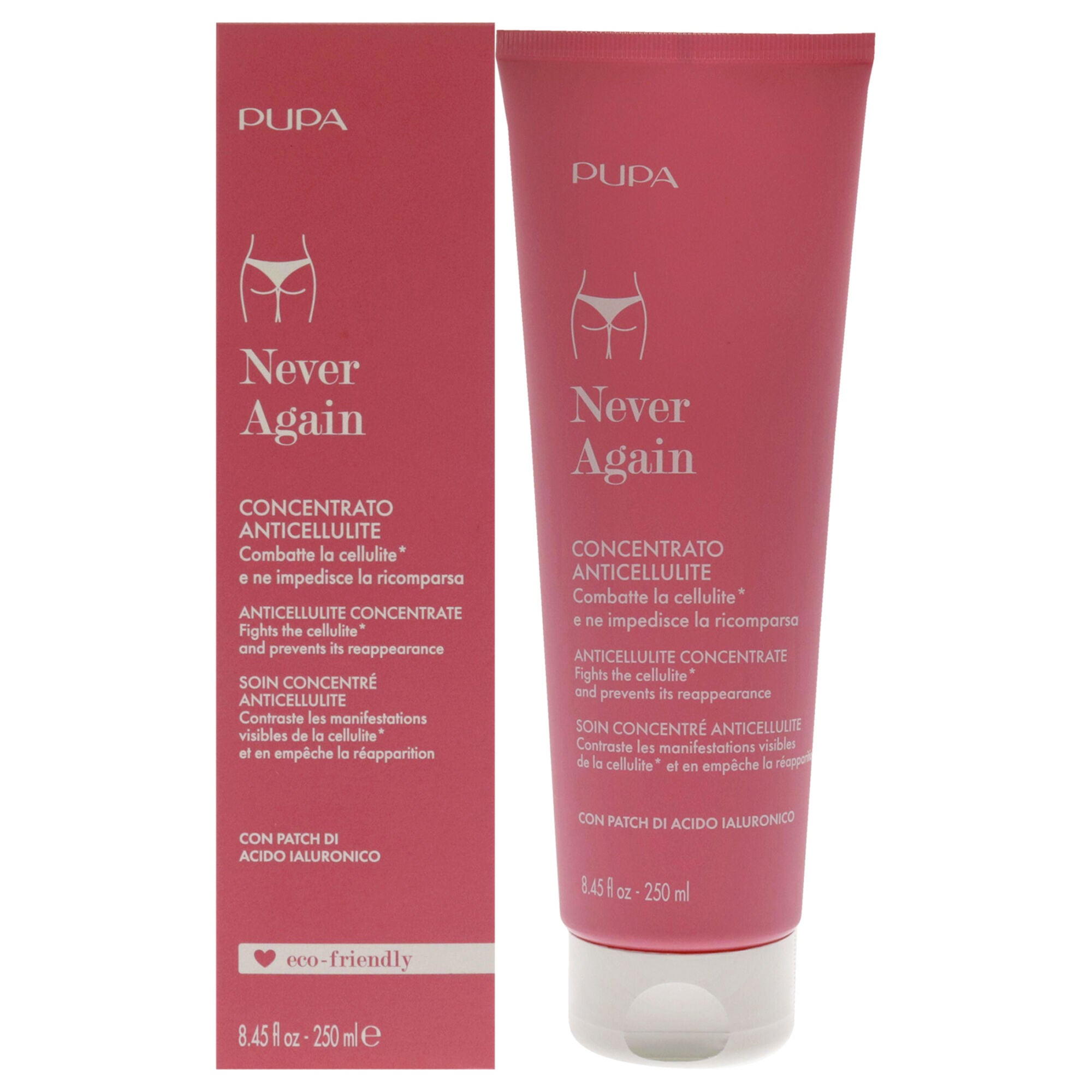 Never Again Anti-Cellulite Concentrate by Pupa Milano for Women - 8.45 oz Cream, See Description, hi-res image number 0