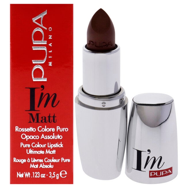 I Am Matte Pure Colour Lipstick - 016 Mochaccino by Pupa Milano for Women - 0.123 oz Lipstick, NA, hi-res image number null