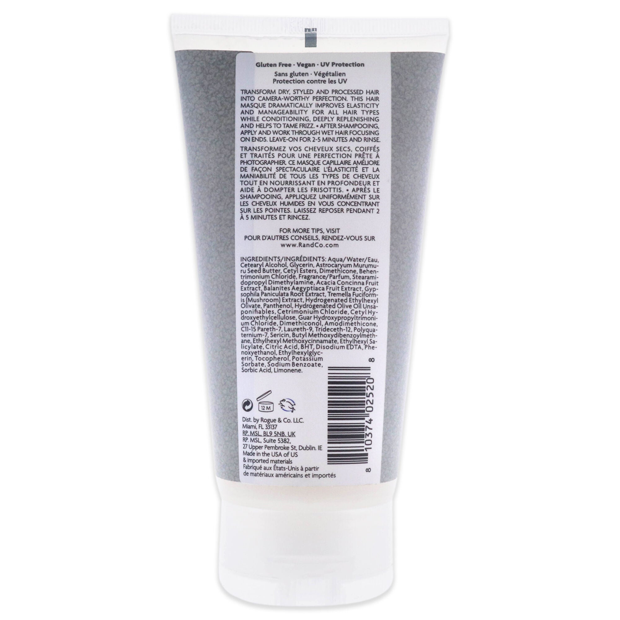 Television Perfect Hair Masque by R+Co for Unisex - 5 oz Masque, , alternate image number 3