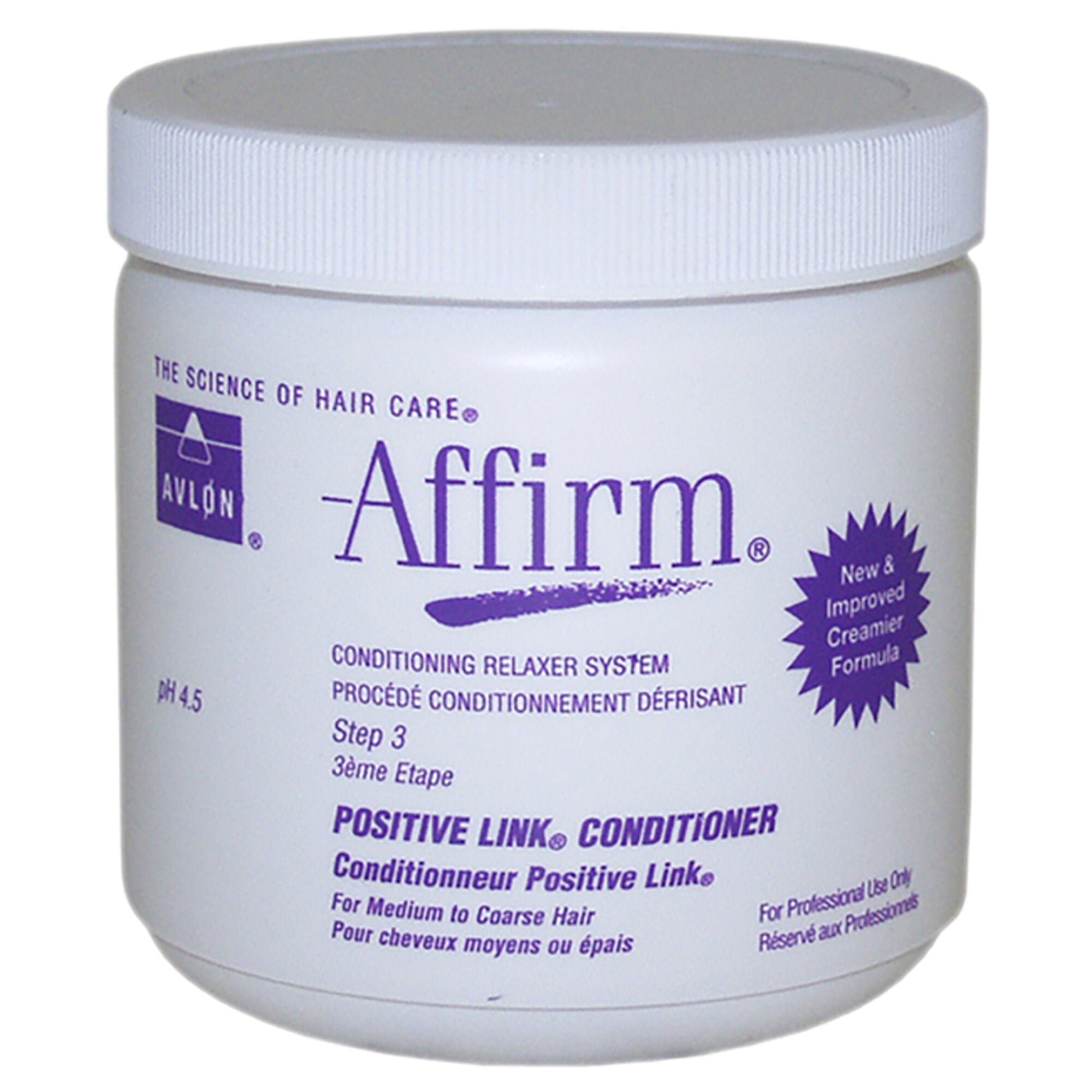 Affirm Positive Link Conditioner by Avlon for Unisex - 16 oz Conditioner, White, hi-res image number 0