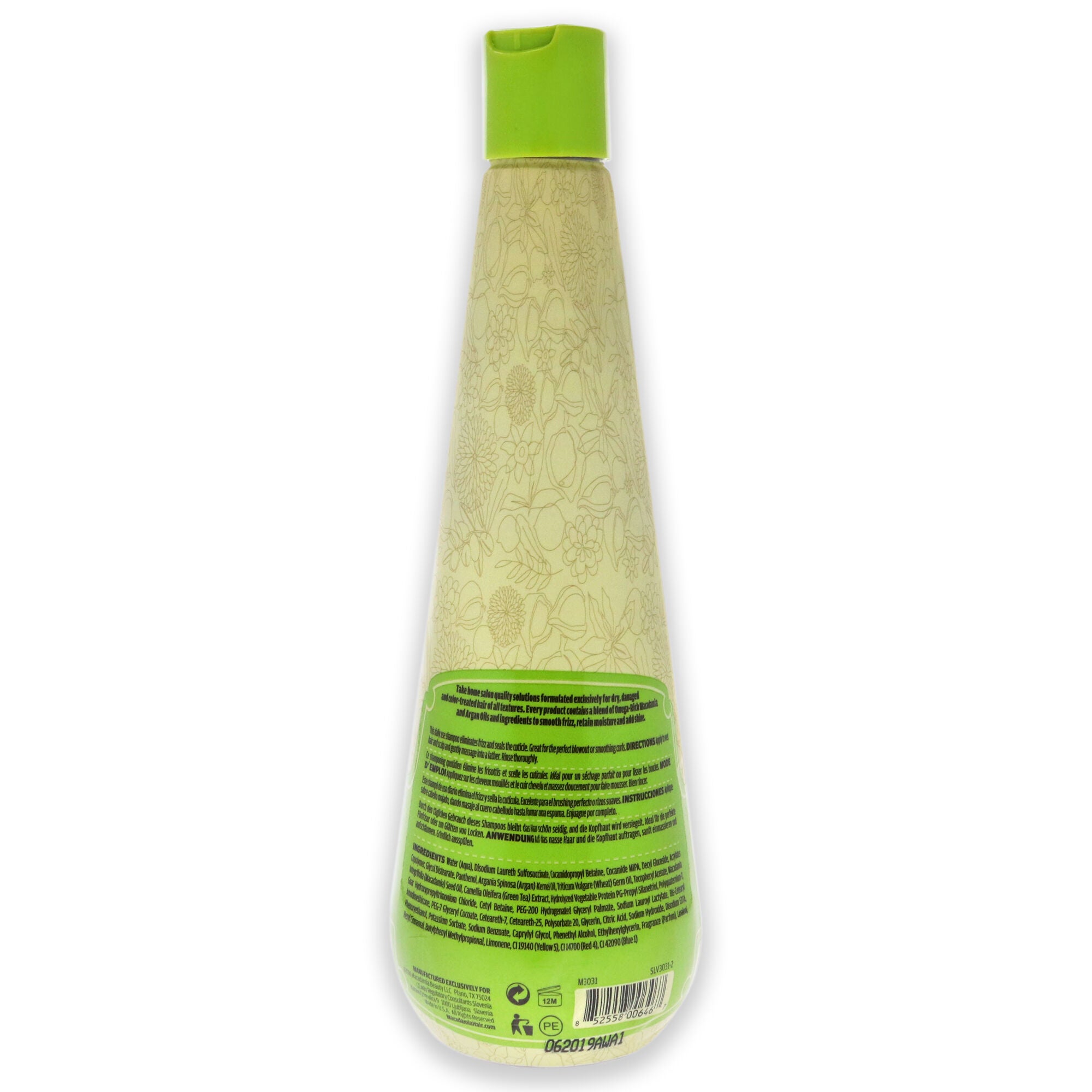 Natural Oil Smoothing Shampoo by Macadamia Oil for Unisex - 10 oz Shampoo, See Description, alternate image number 2