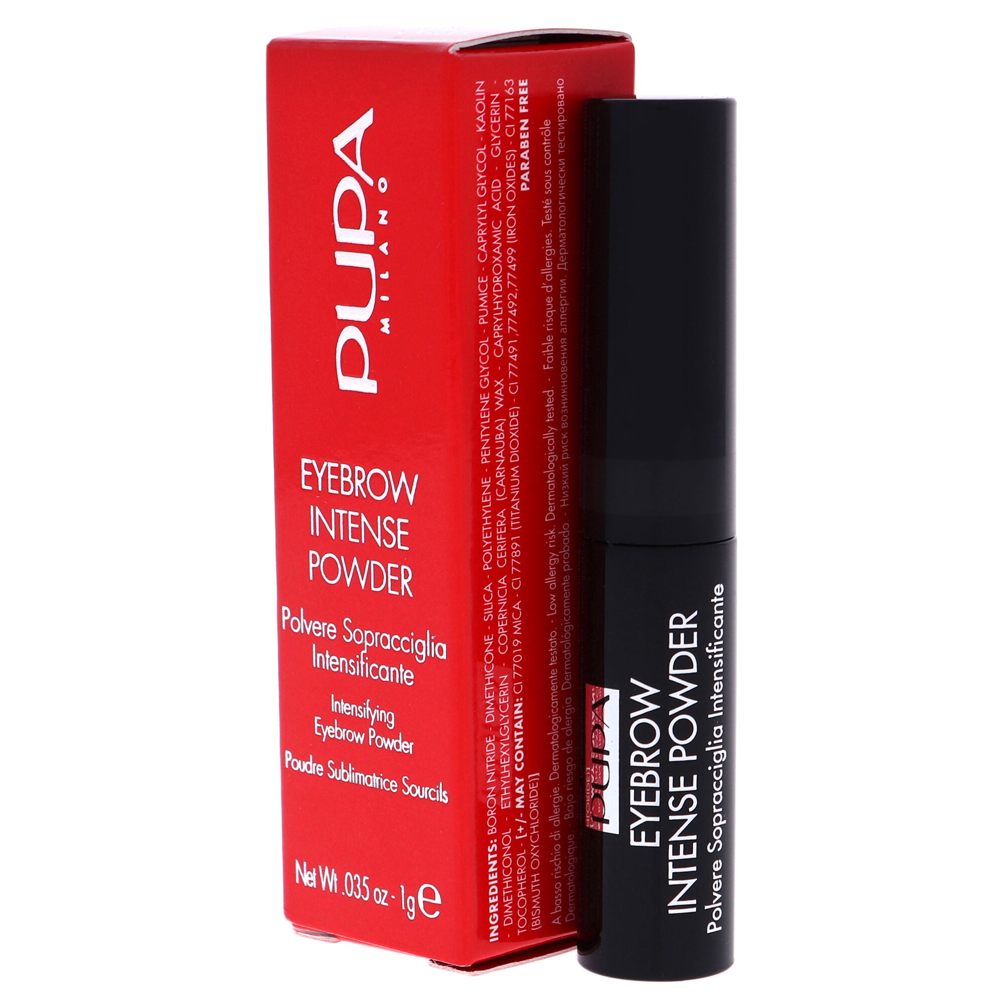Eyebrow Intense Powder - 004 Extra Dark by Pupa Milano for Women - 0.035 oz Eyebrow, , alternate image number 7