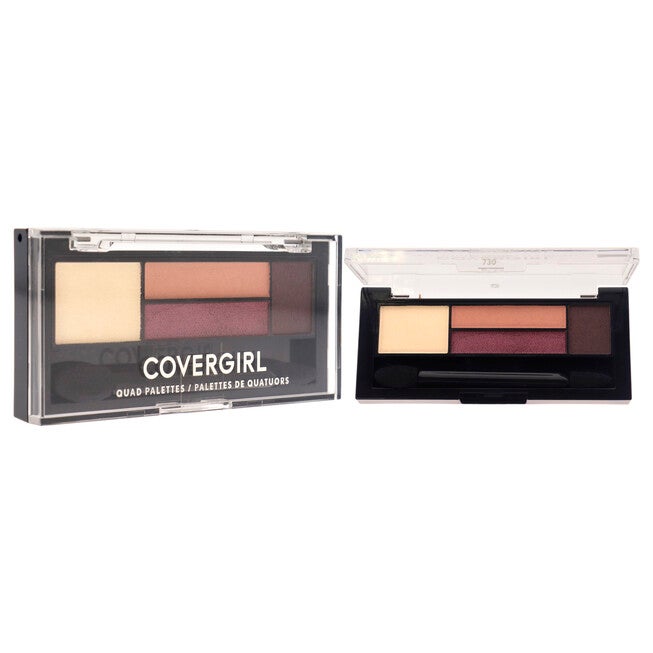 Eye Shadow Quad Palette - 730 Cherry Soda by CoverGirl for Women - 0.6 oz Eye Shadow, NA, alternate image number null