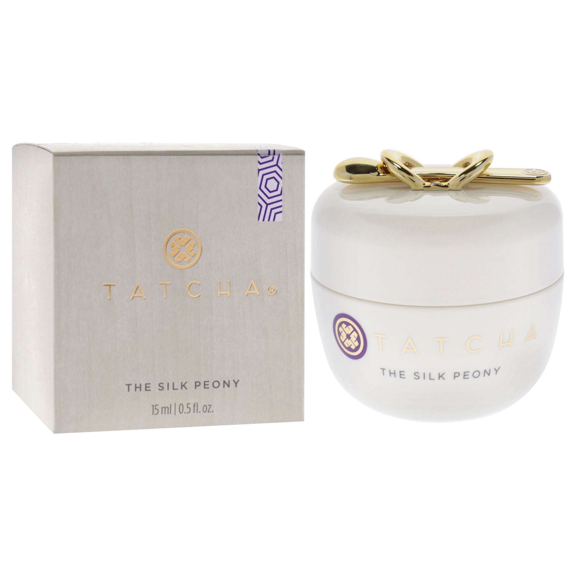 The Silk Peony Eye Cream by Tatcha for Women - 0.5 oz Cream, See Description, alternate image number 1