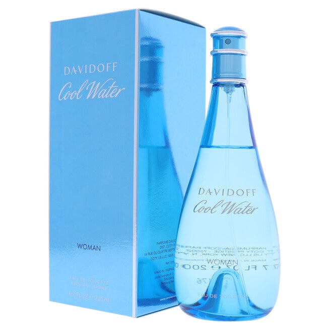 Cool Water by Davidoff for Women - 6.7 oz EDT Spray, NA, alternate image number null