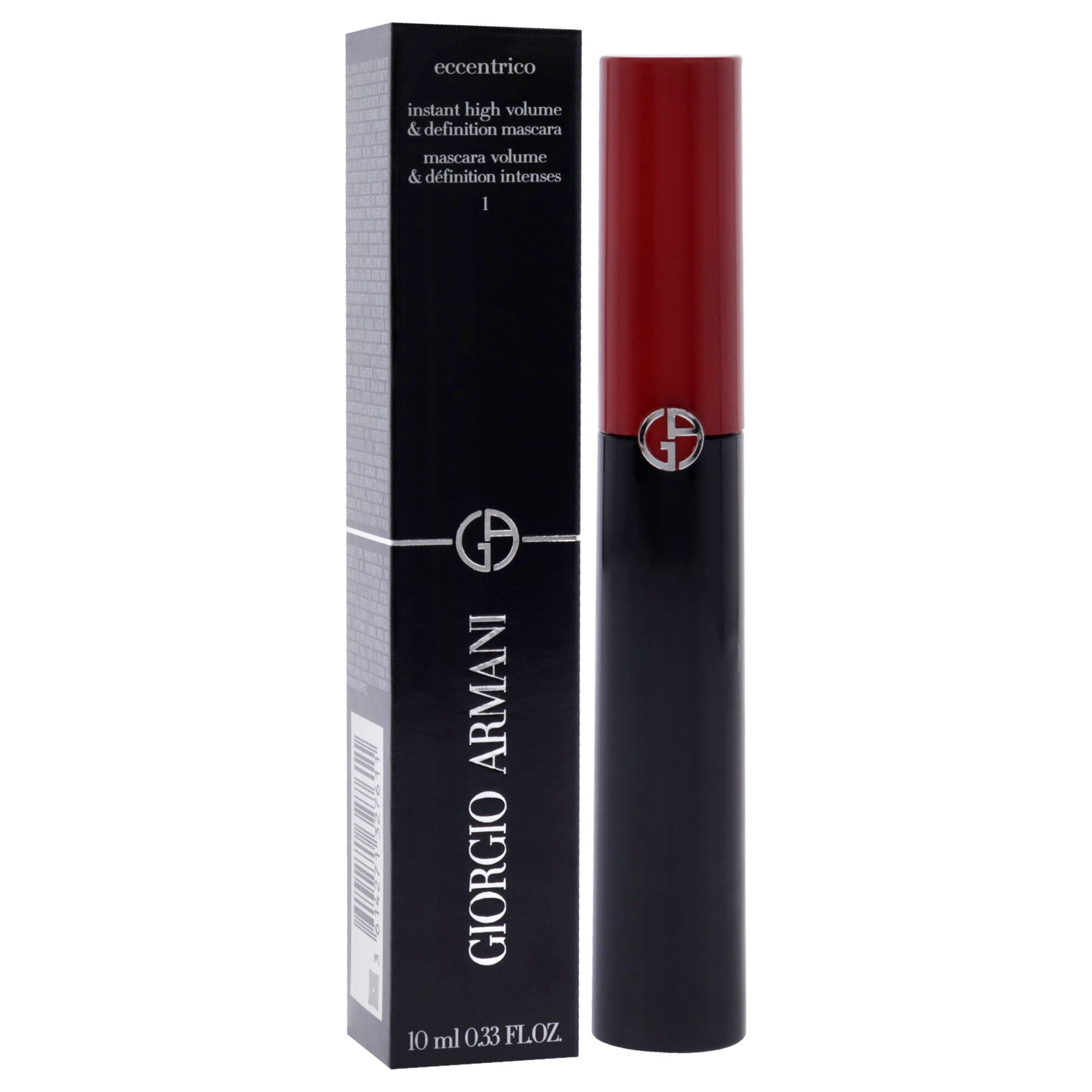 Eccentrico Mascara - 01 Obsidian Black by Giorgio Armani for Women - 0.33 oz Mascara, See Description, alternate image number 2