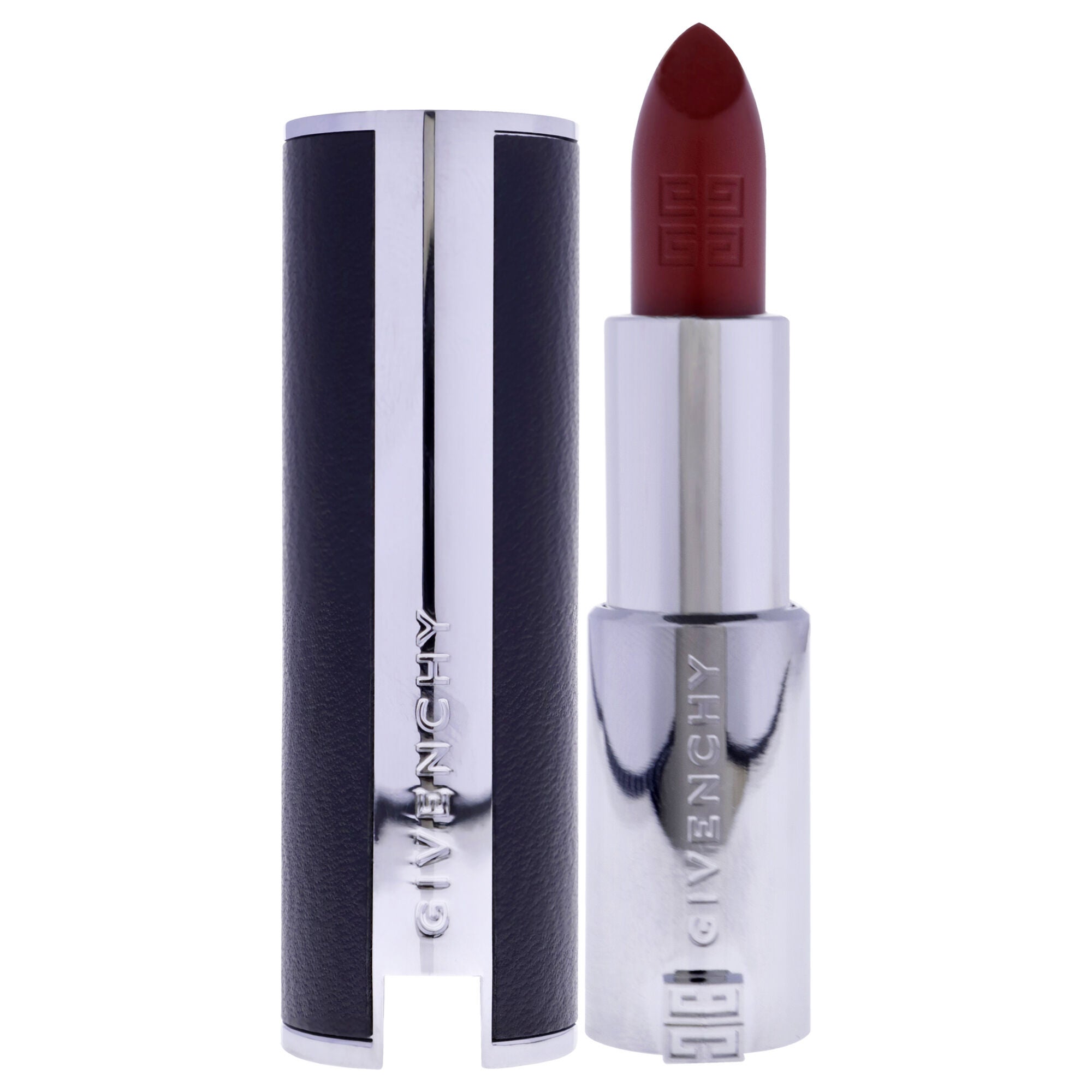 Le Rouge Interdit Intense Silk Lipstick - 227 Rouge Infuse by Givenchy for Women - 0.12 oz Lipstick (Refillable), Pink, alternate image number 4