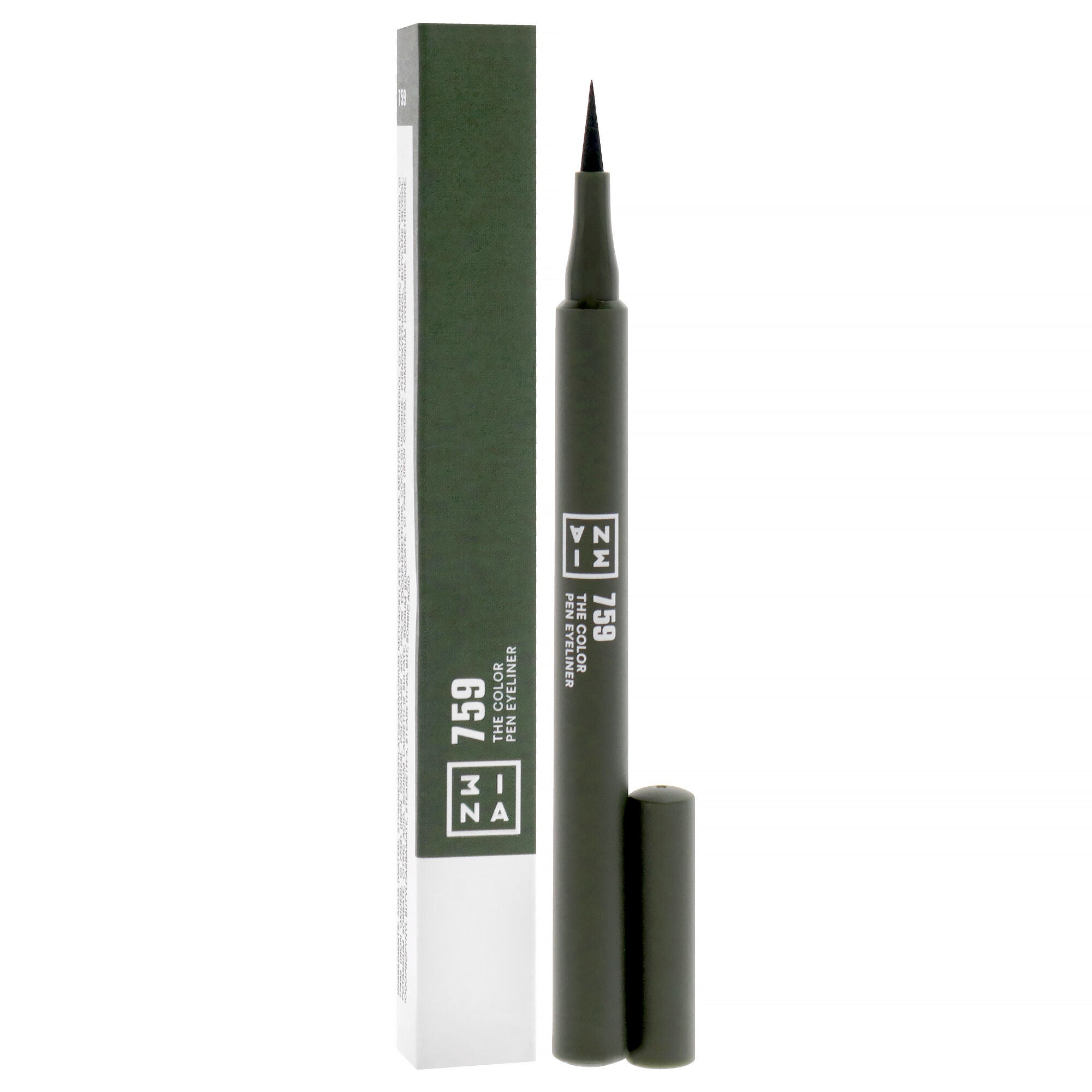 The Color Pen Eyeliner - 759 Olive Green by 3INA for Women - 0.034 oz Eyeliner, See Description, alternate image number 1